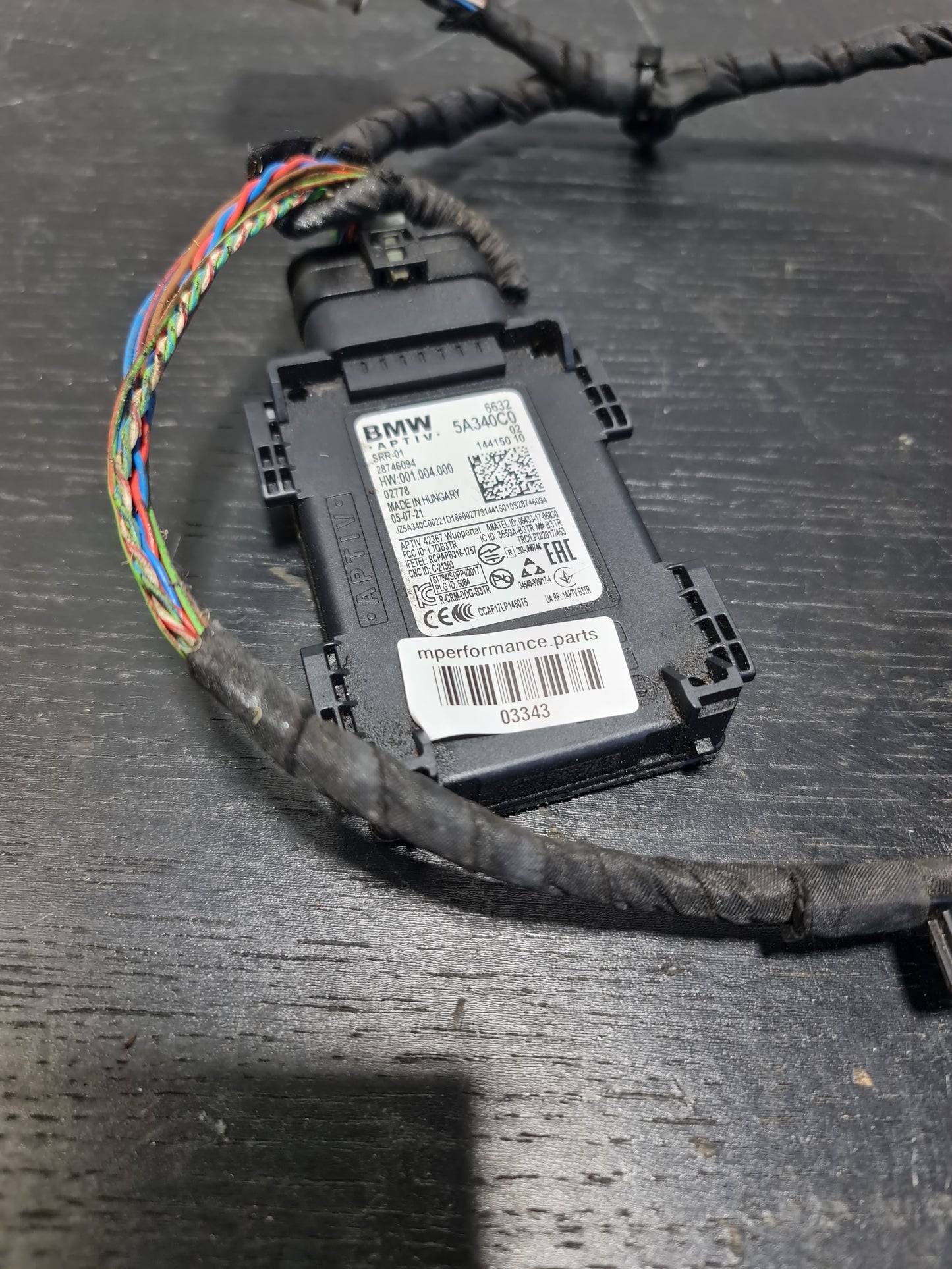 BMW G21 G20 G30 G31 G32 G01 5a340c0 Radar Sensor Close Range Lane Change Warning - MPerformance.parts