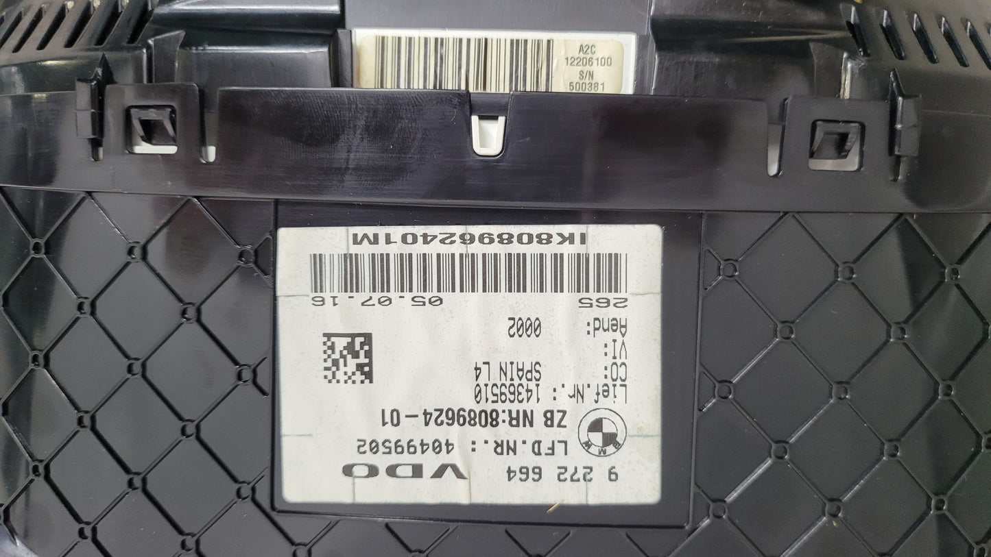 BMW M3 F80 2018 Speedo Gauge Instrument Cluster 9272664 62108089624 - MPerformance.parts