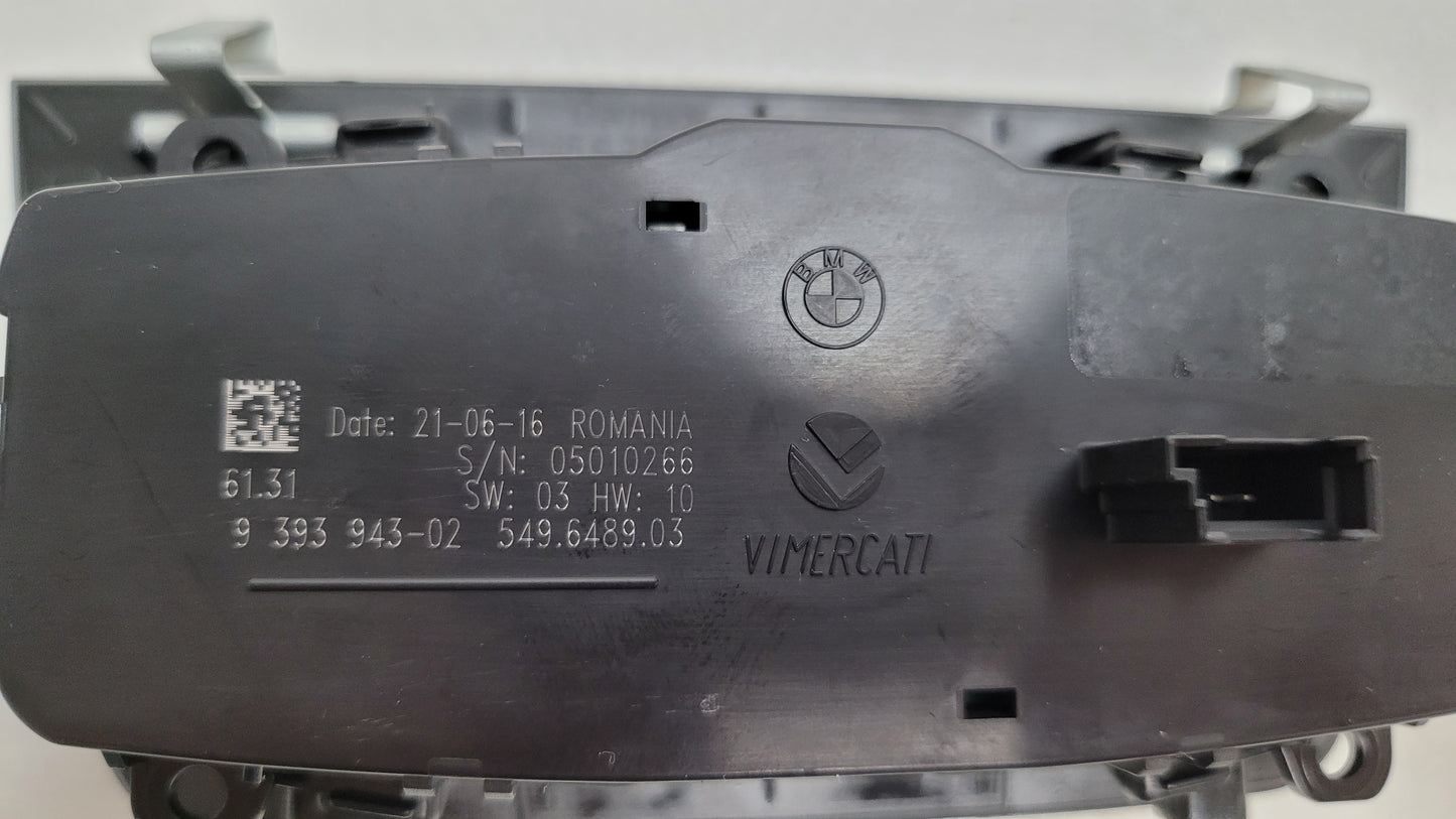 BMW M3 F80 HEADLIGHT CONTROL SWITCH 9393943-02 - MPerformance.parts