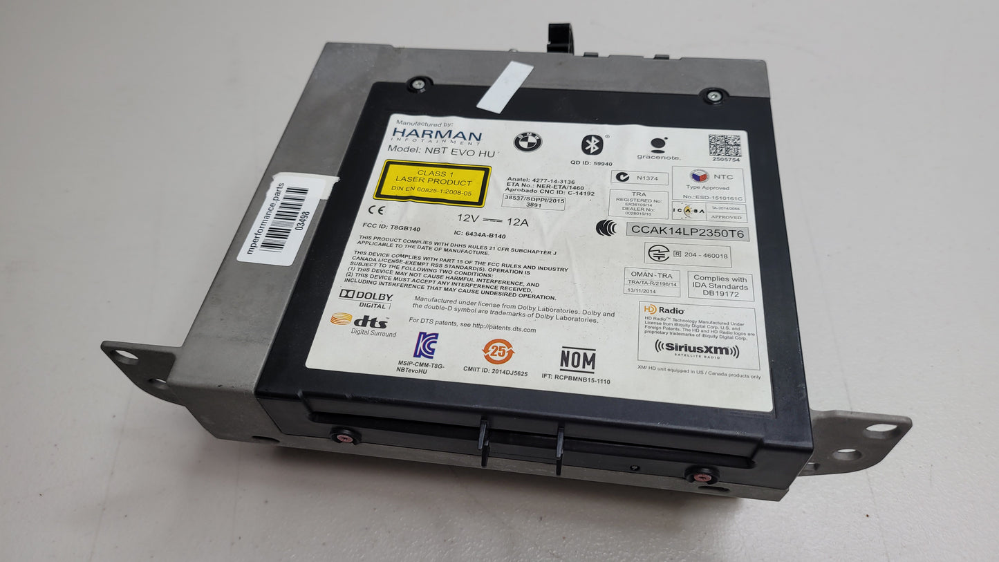 BMW M3 M4 F80 F82 F83 Harmon Kardon Radio-CD-Stereo-Haupteinheit CI6-841-692-01