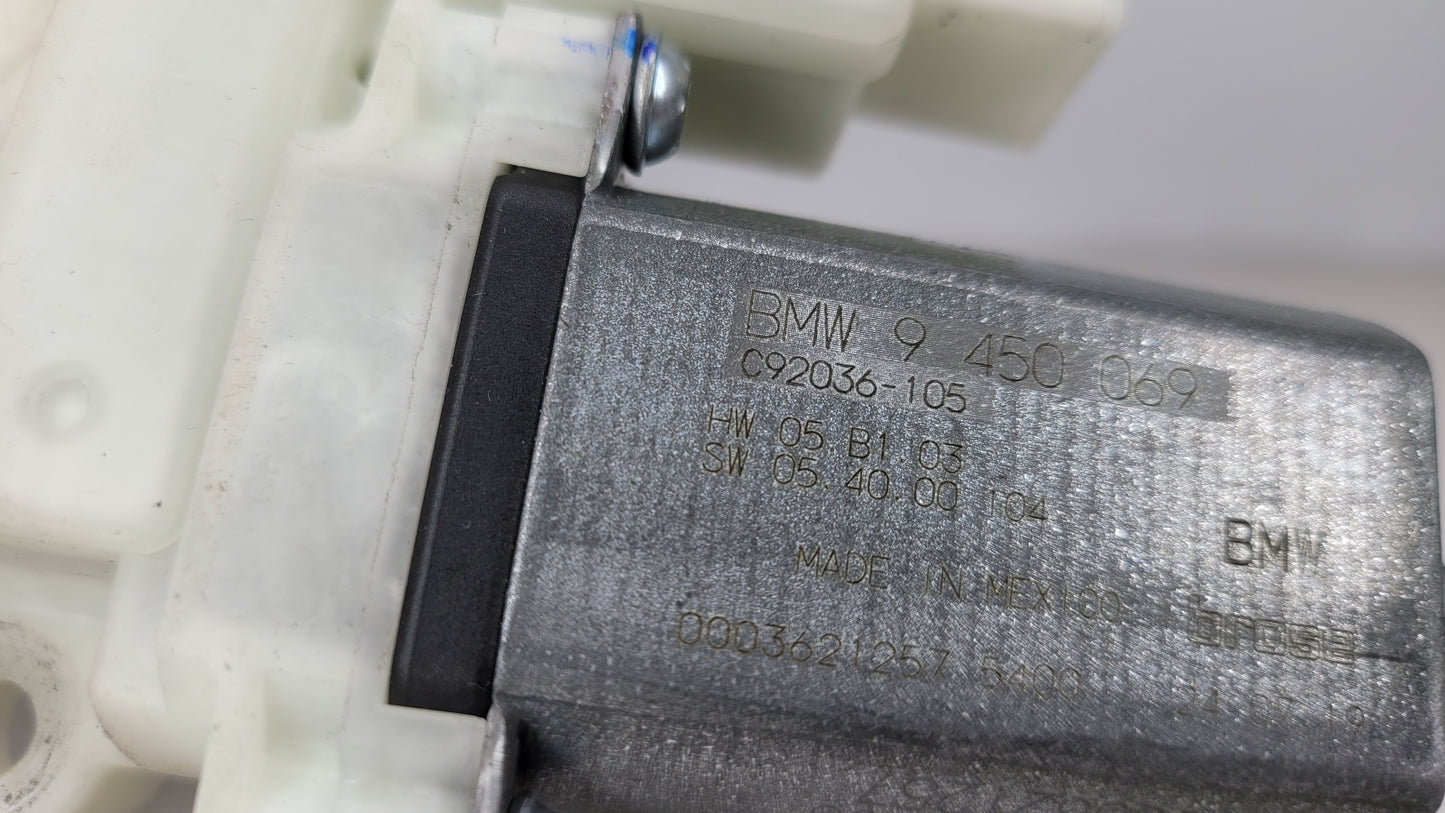 BMW X7 G07 FRONT LEFT DRIVER SIDE DOOR POWER WINDOW MOTOR OEM 9450069 - MPerformance.parts