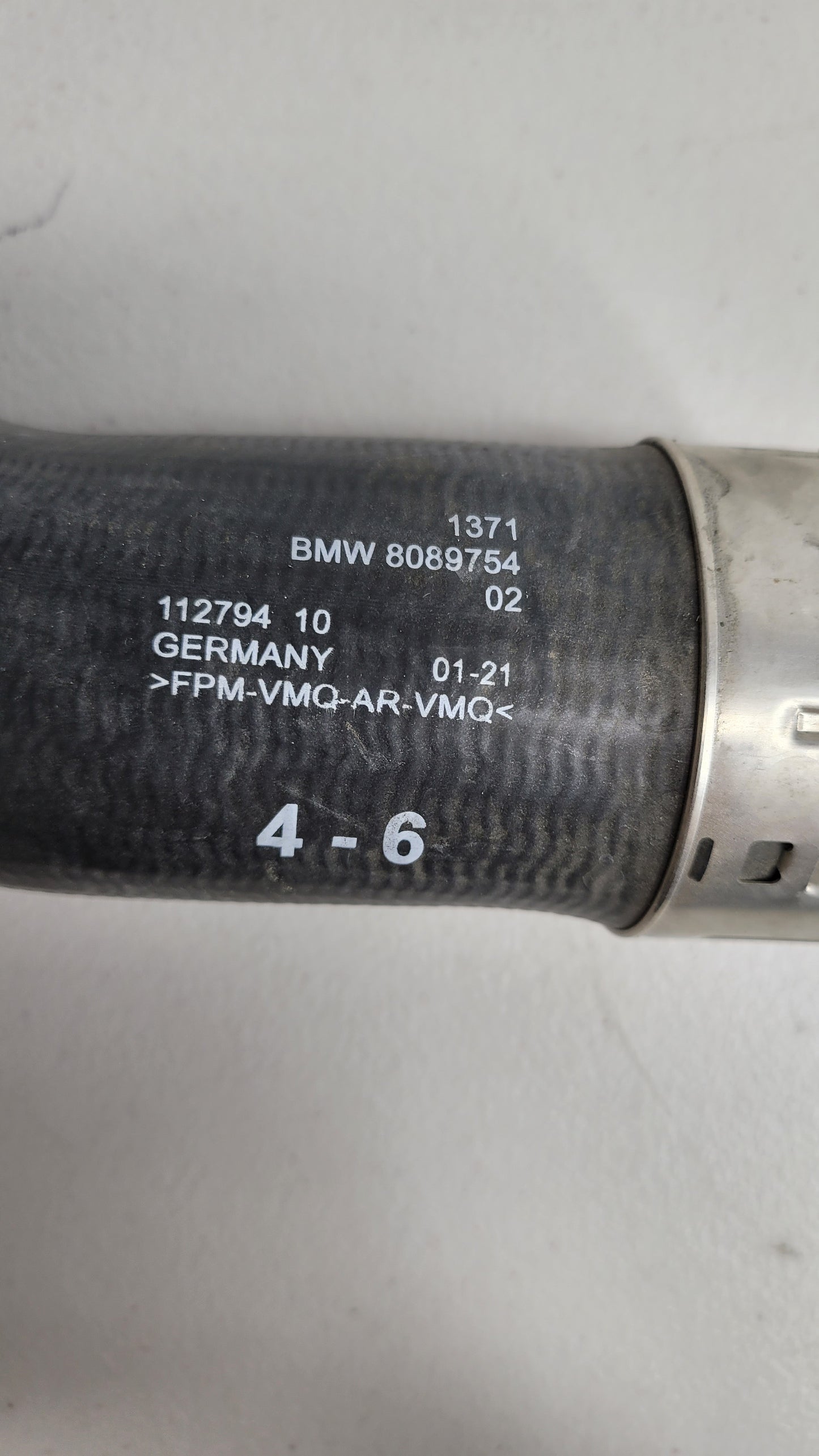 21-23 BMW G80 G82 G83 M3 M4 Interchanger Air Pipes Hoses 13718089754 - MPerformance.parts