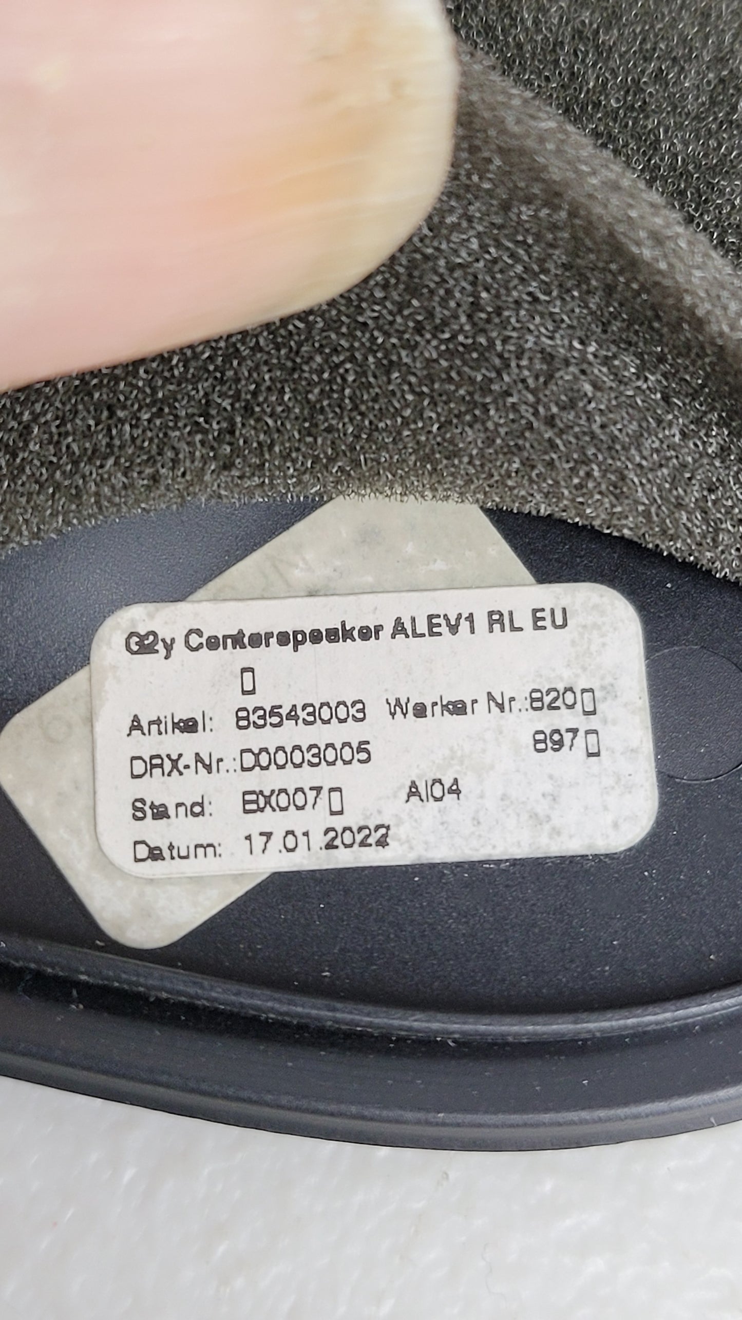 BMW 3 SERIES G80 DASHBOARD SPEAKER COVER TRIM 83543003 - MPerformance.parts
