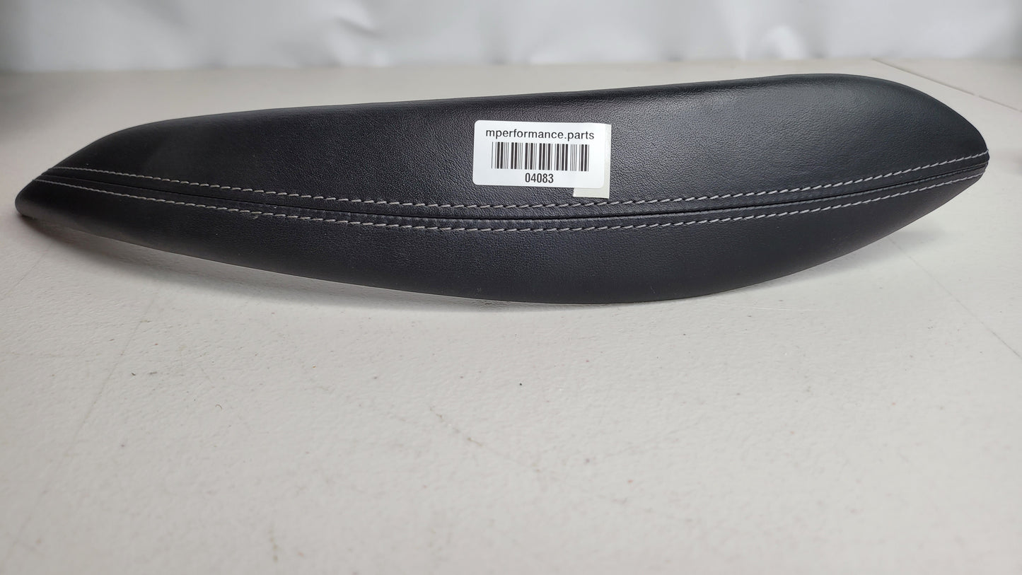 BMW F80 M3 Right Door Panel Pull Handle Leather Black 8057634-05 - MPerformance.parts