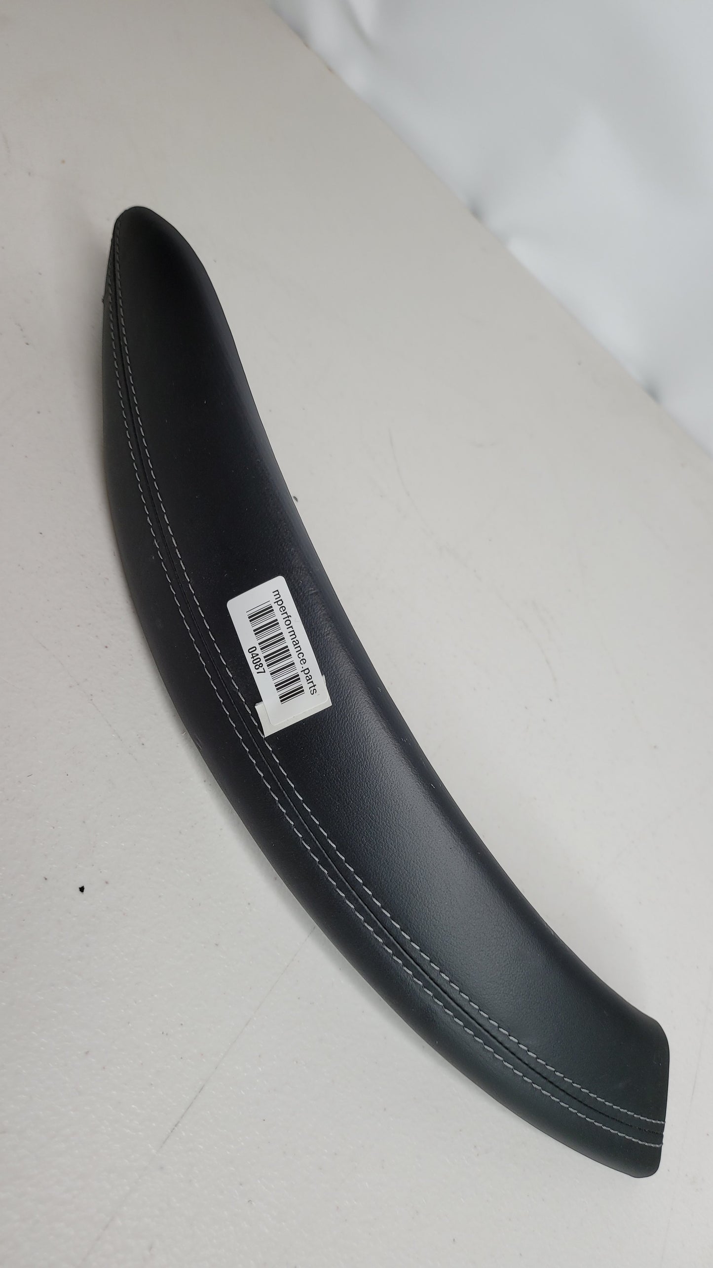BMW F80 F82 M3 M4 Left Front Door Panel Pull Handle Leather Black 8057633-05 - MPerformance.parts
