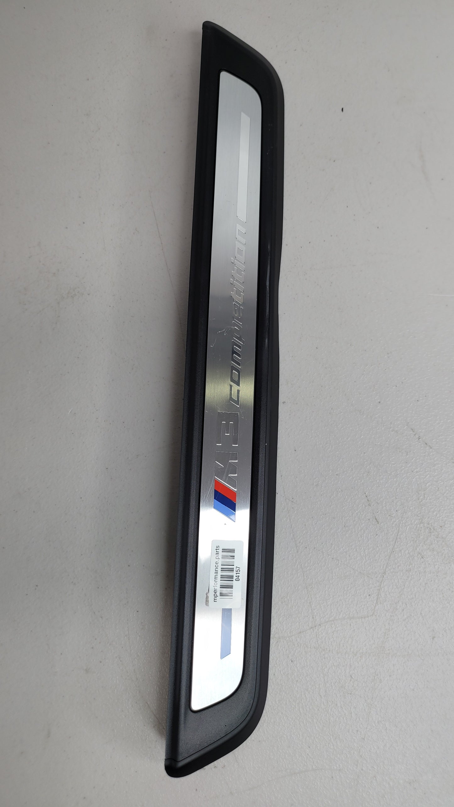 BMW G80 M3 COMPETITION OEM FRONT DOOR SILL KICK PLATE 9451626-01 - MPerformance.parts