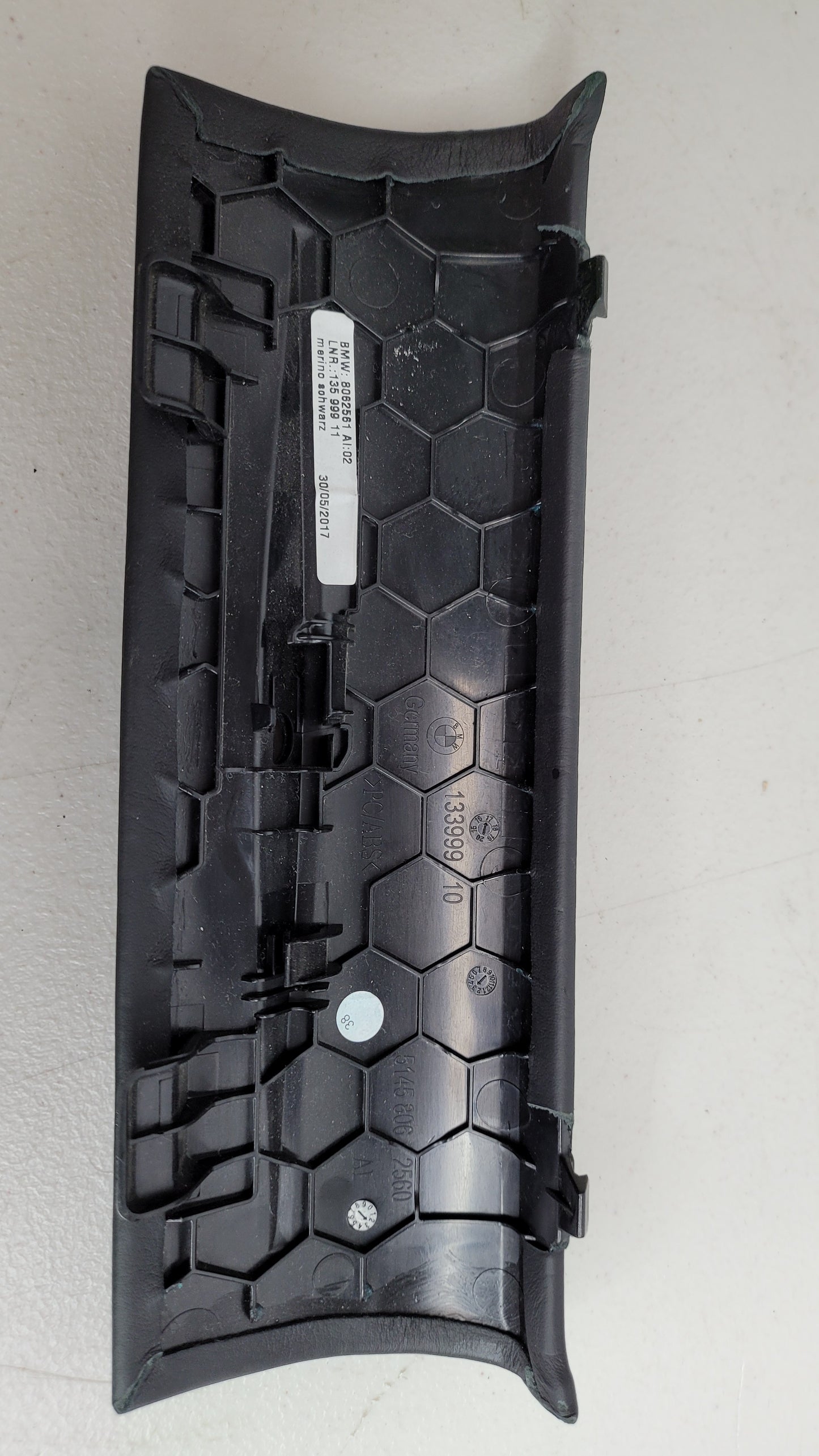 2012-2020 BMW 51-45-8-062-561 BMW 51458062561 Trim Leather Centre Stack Bottom 8062561 - MPerformance.parts
