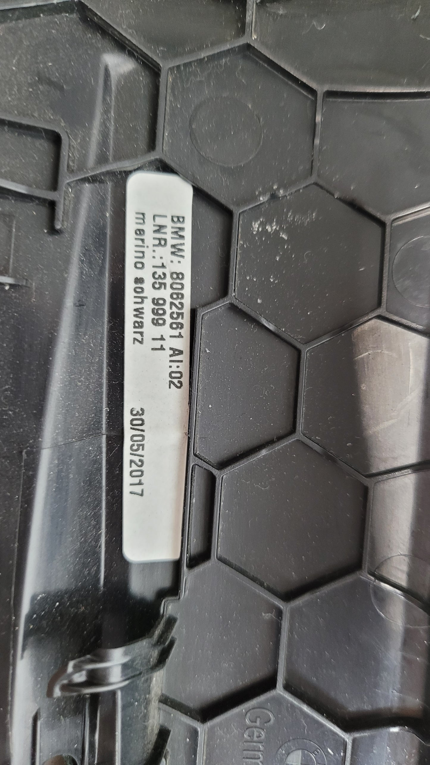 2012-2020 BMW 51-45-8-062-561 BMW 51458062561 Trim Leather Centre Stack Bottom 8062561 - MPerformance.parts