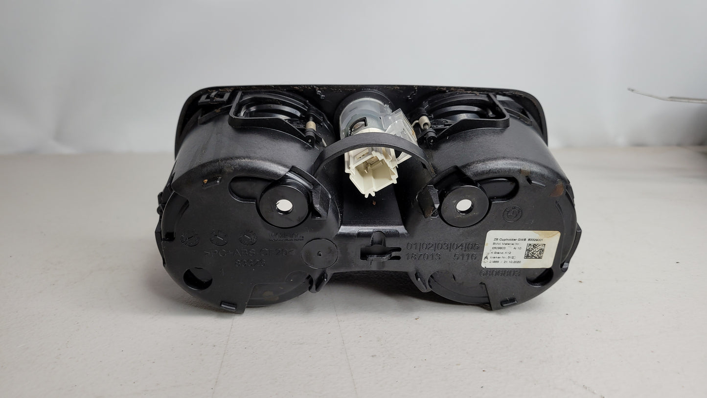 BMW M3 G80/81/82/83 COMPETITION OEM CUP HOLDER ASSEMBLY W/ 12V CHARGER USB PLUG 51166806803 - MPerformance.parts