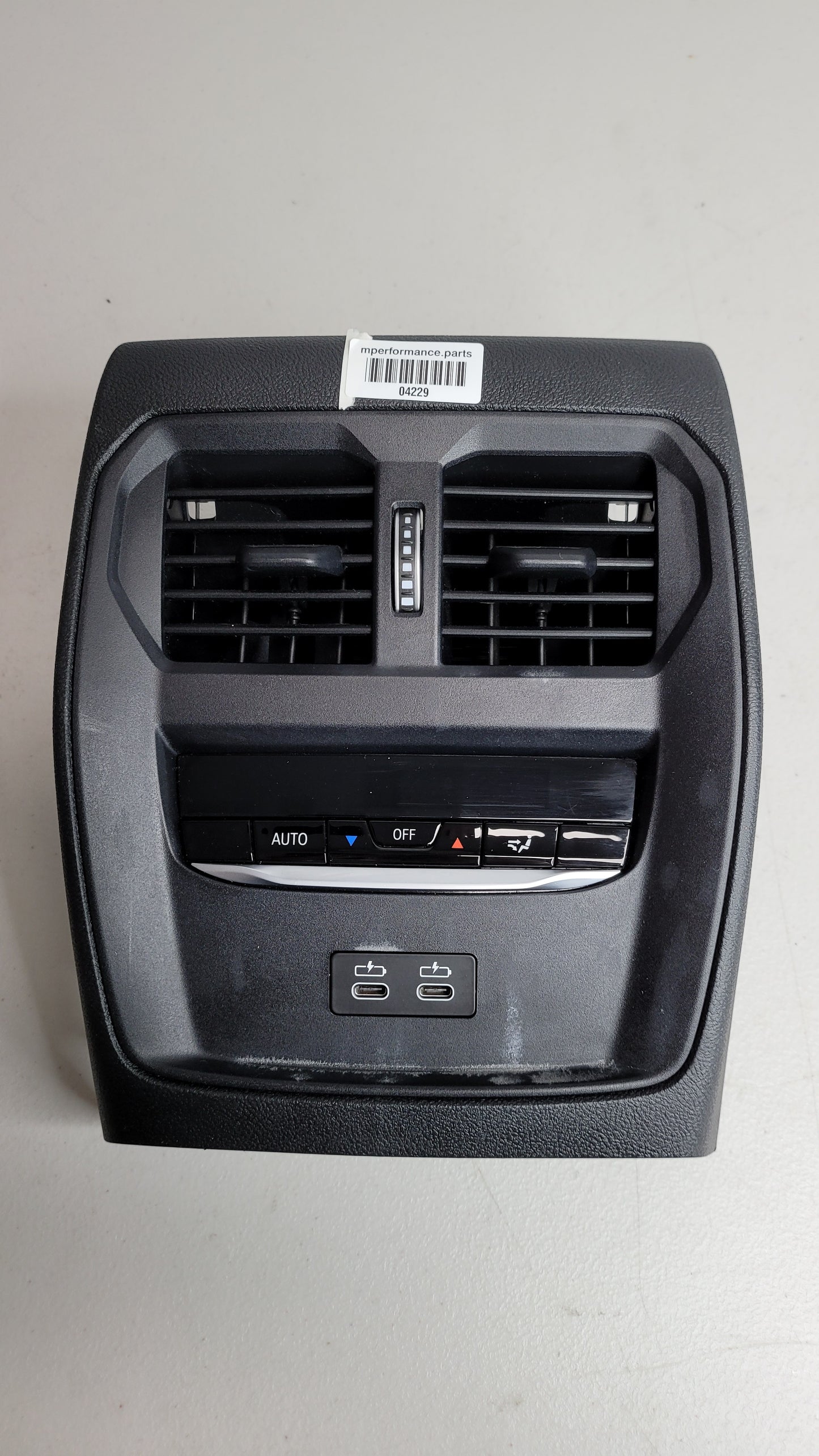 BMW M4 M3 G82 G83 G80 Rear Center Console A/C Vent Trim - 5a05665 - MPerformance.parts