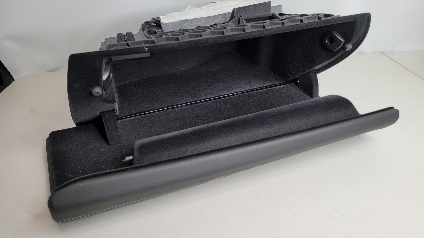 F80 M3 Black Leather Glove Box - MPerformance.parts