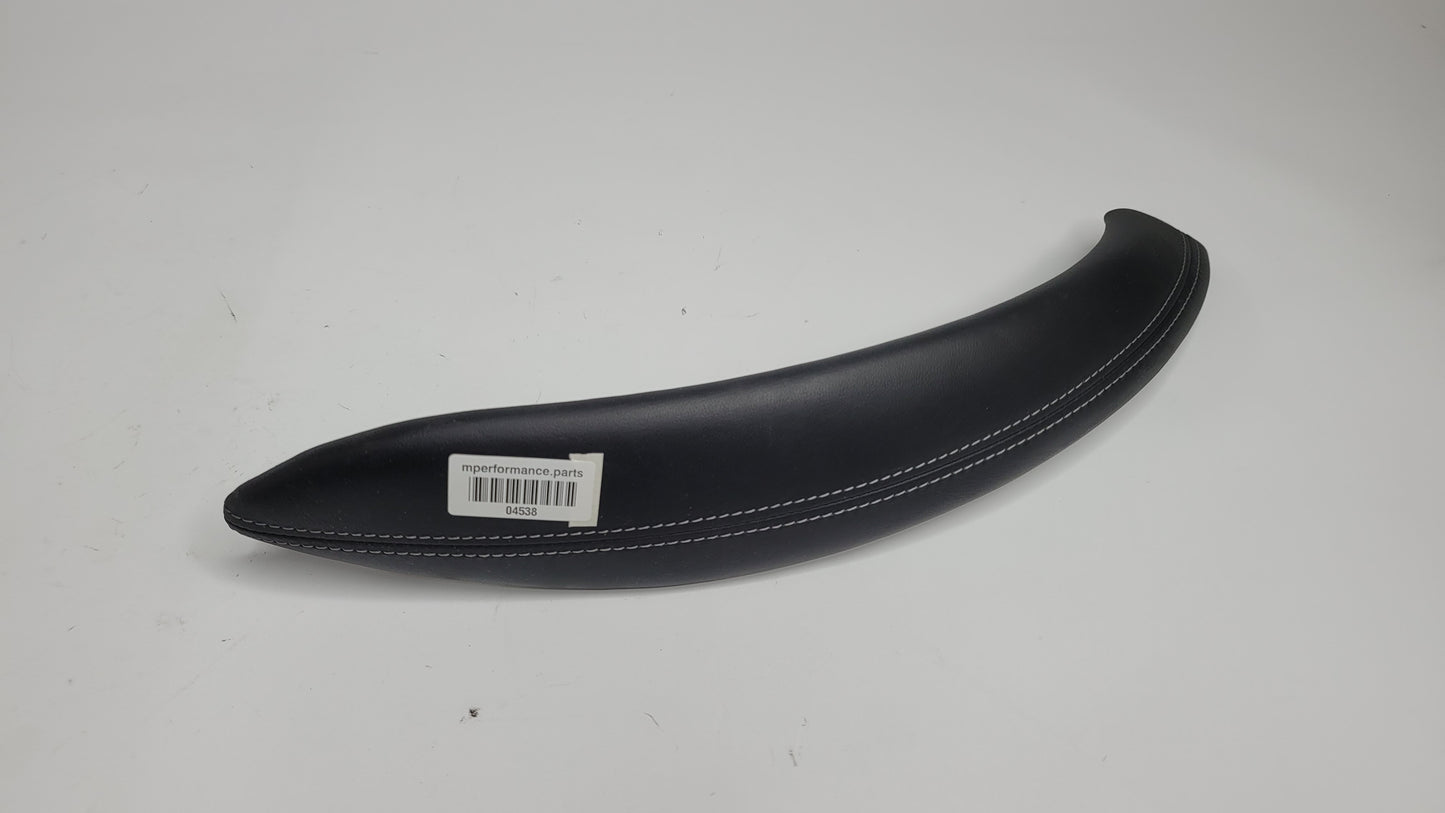 BMW F80 F82 M3 M4 Left Front Door Panel Pull Handle Leather Black 8057633-05 - MPerformance.parts