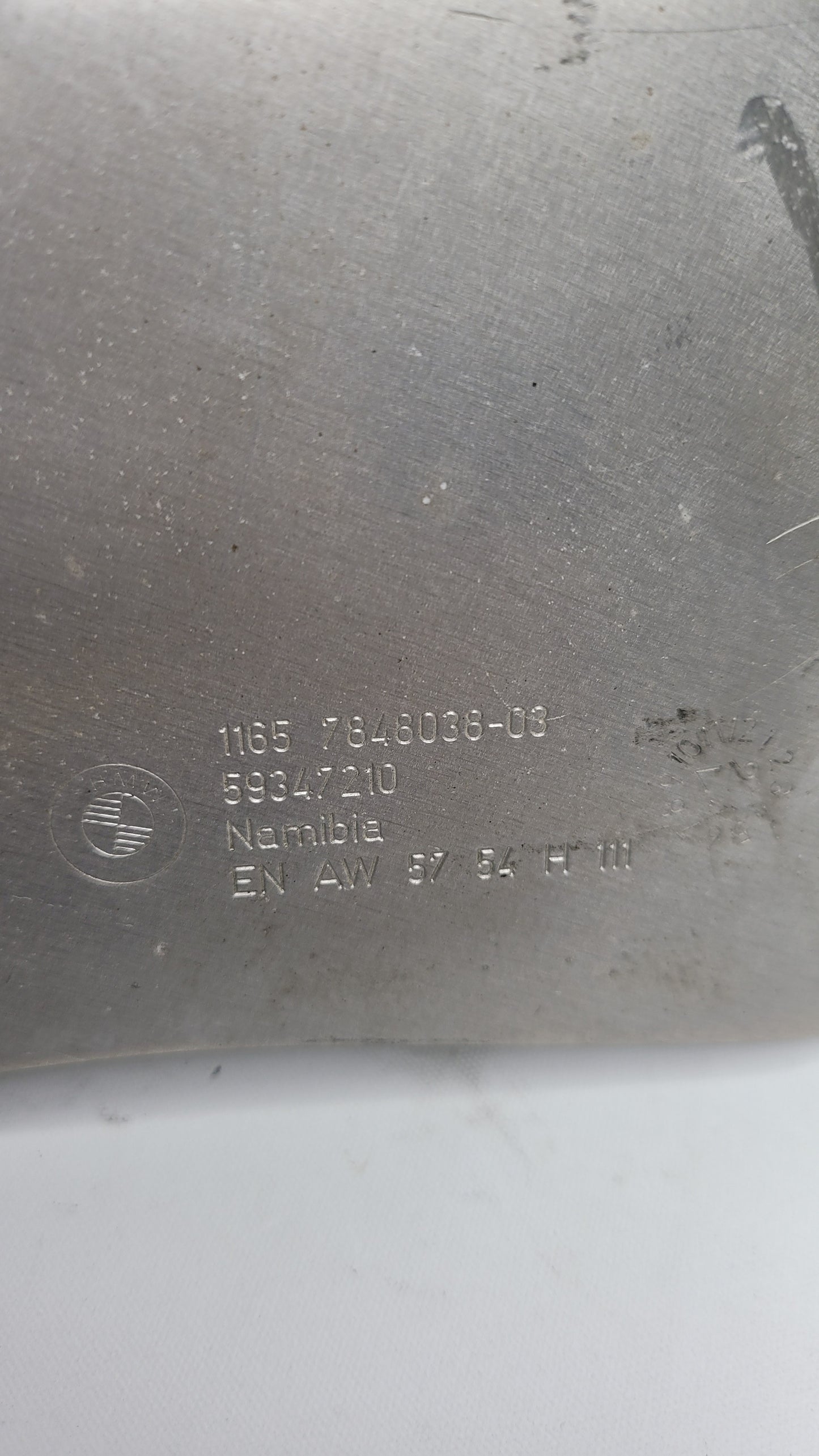 2015-2020 BMW Heat Resistant Plate 7848038-03 - MPerformance.parts