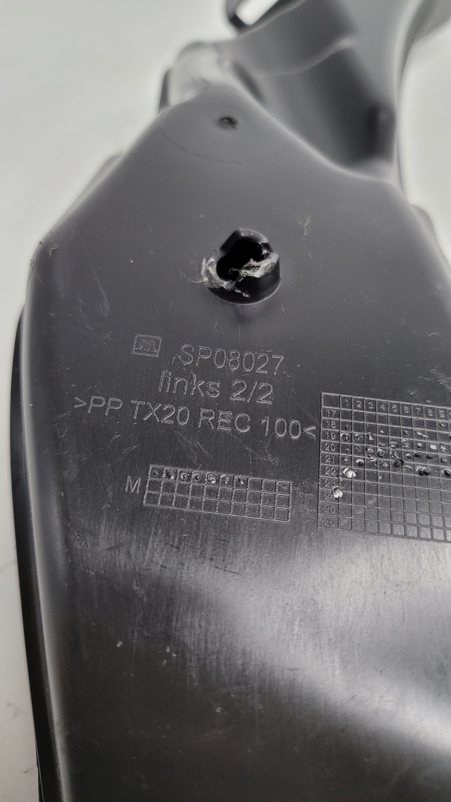 BMW G80 M3 Scuttle Cover Water Drain Channel Left Trim Panel 7449651 - MPerformance.parts