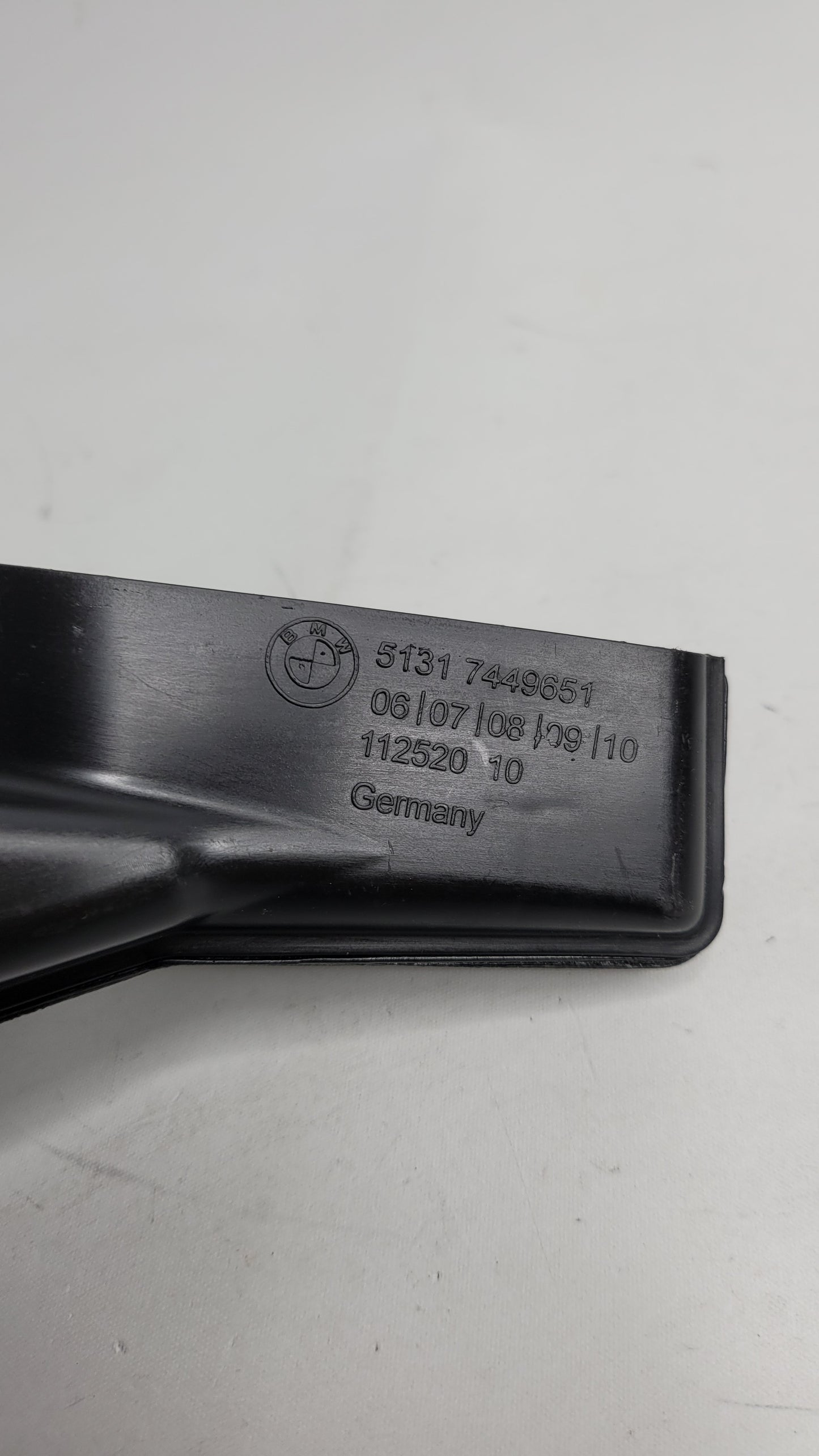 BMW G80 M3 Scuttle Cover Water Drain Channel Left Trim Panel 7449651 - MPerformance.parts