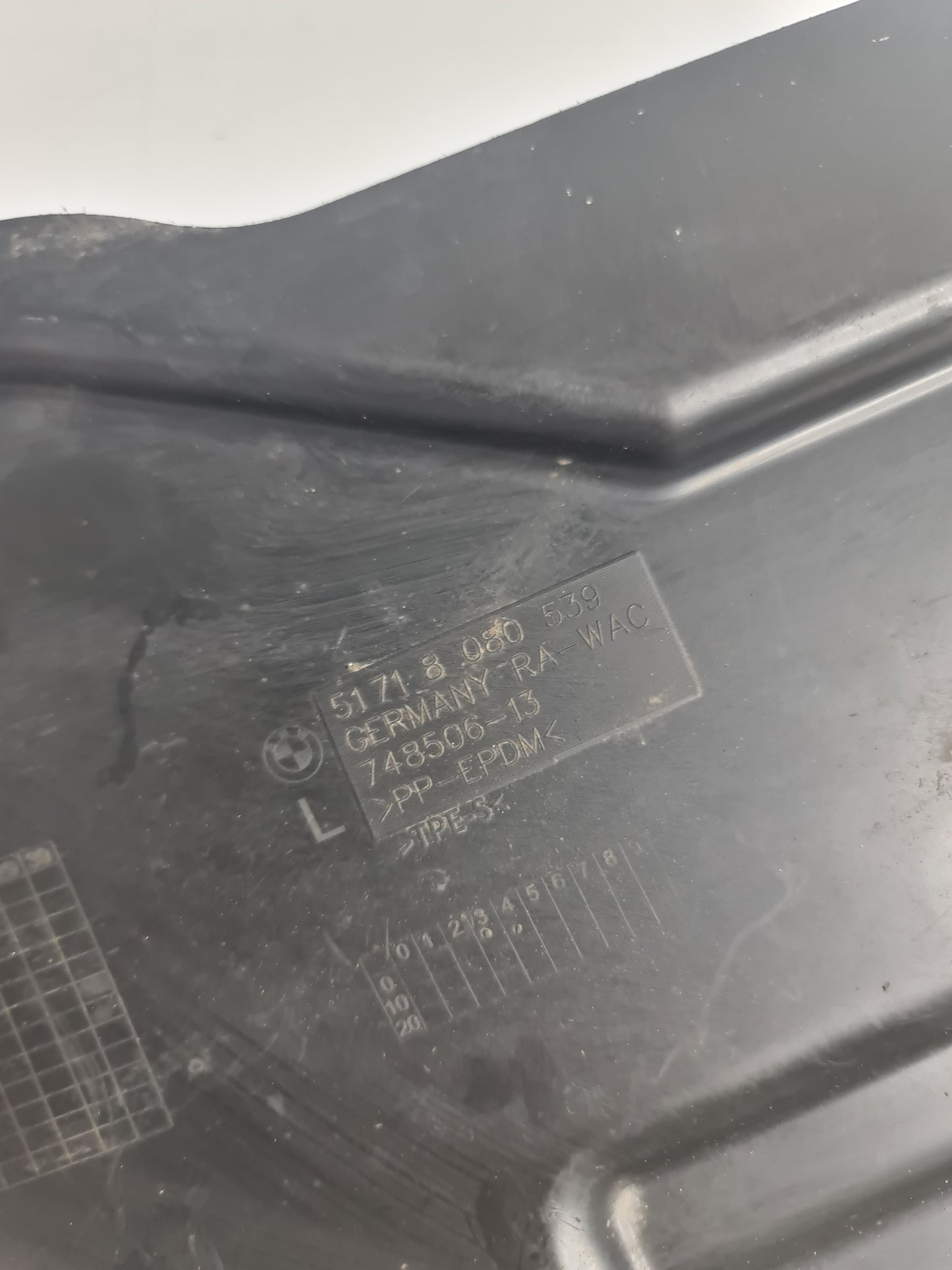 BMW M3 M4 G80 G82 G83 UNDERBODY PANELLING TRIM LEFT SIDE 8080539 - MPerformance.parts