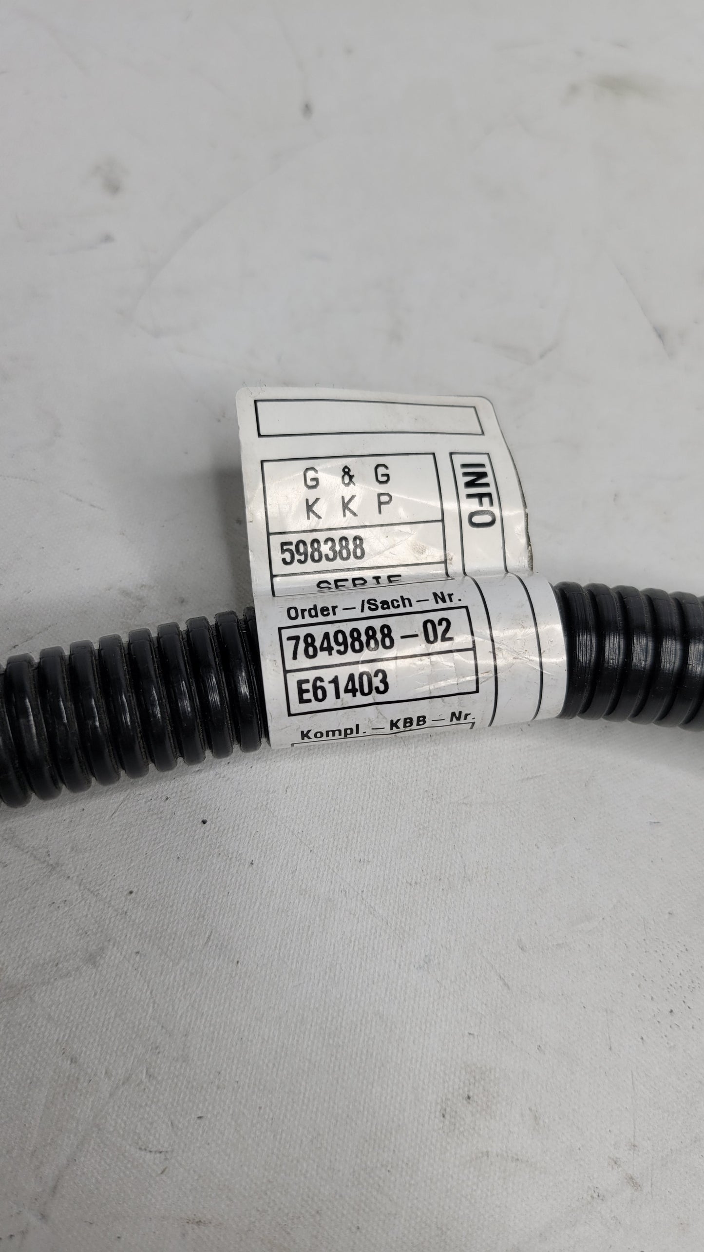 BMW M3 F80 S55 3.0L Starter Wiring Harness Cable 7849888 - MPerformance.parts
