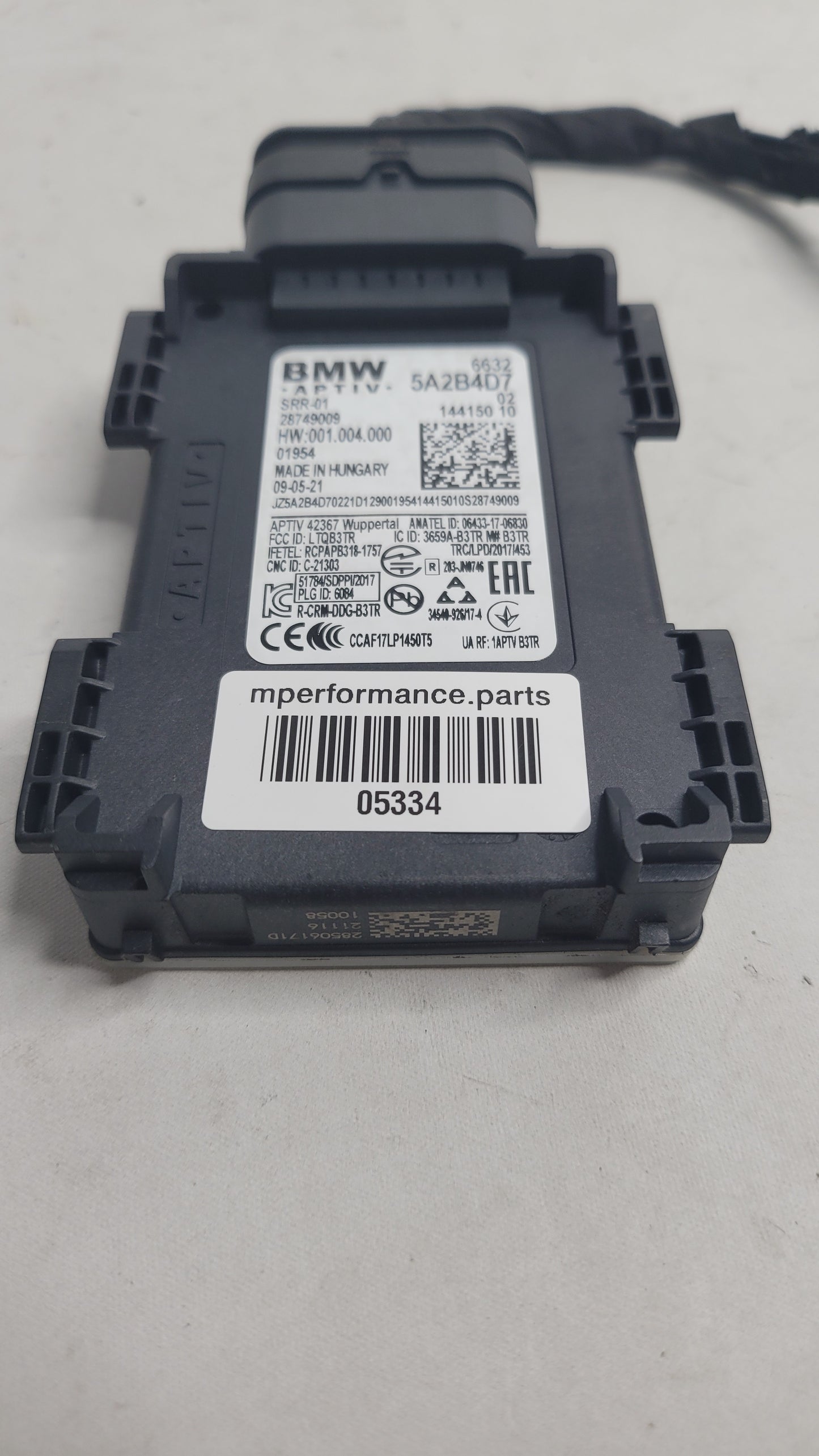 BMW M3 M4 G80 G82 G83 Blind Spot Radar Sensor Control Module 5A2B4D7 - MPerformance.parts