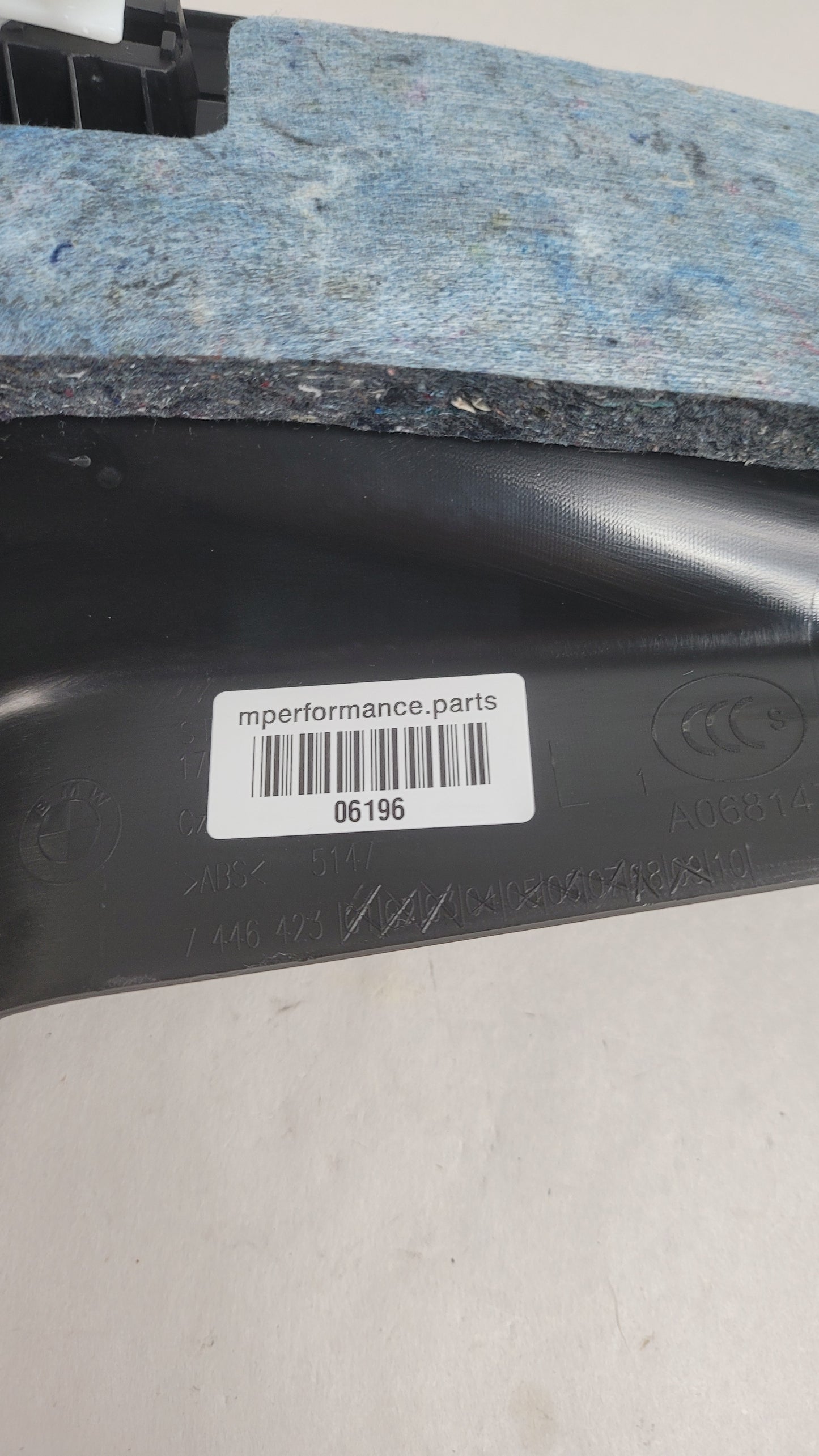 BMW 3 SERIES Rear Door Trim Panel LH 2018-2024 7446423 G80 M3 - MPerformance.parts
