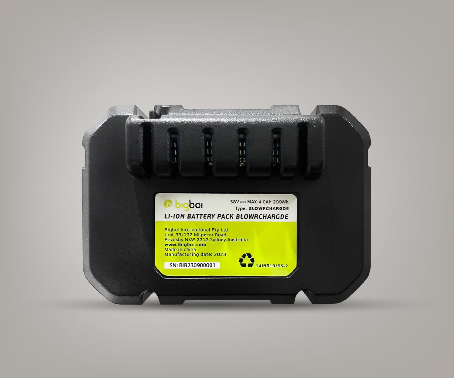 BigBoi BLOWR CHARGD BATTERY - MPerformance.parts