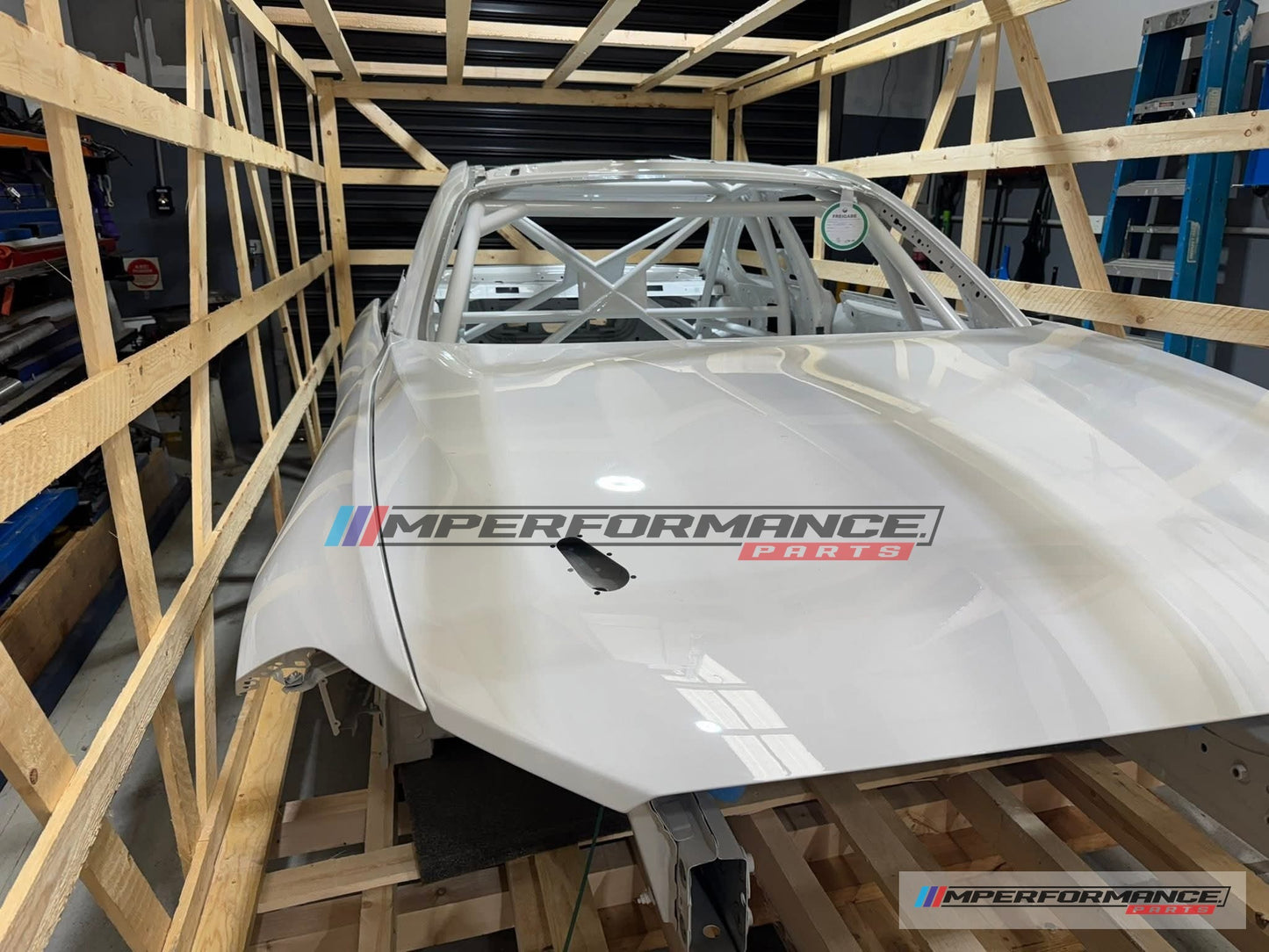 BMW F87 M2 CS Racing painted body shell FIA roll cage OEM BMW Motorsport 41008438097 image 17