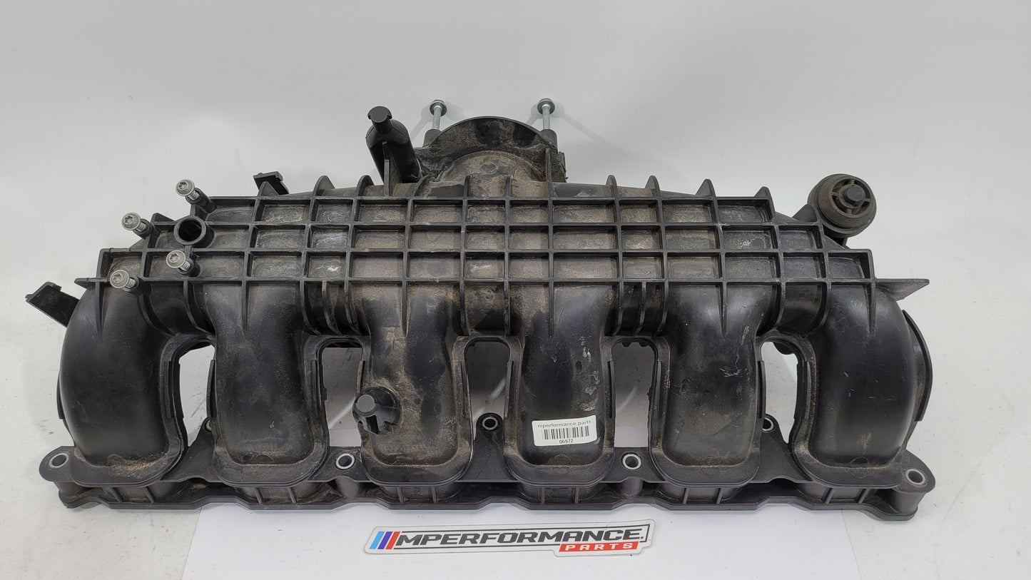 BMW N55 S55 3.0L engine intake manifold for 335i M3 M4 F80 models, showcasing the MPerformance.parts branded component.