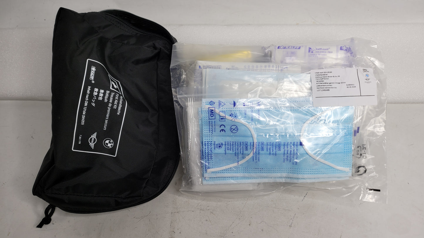 BMW G80 M3 First Aid Kit Bag Black First Aid Kit 7261178 - MPerformance.parts