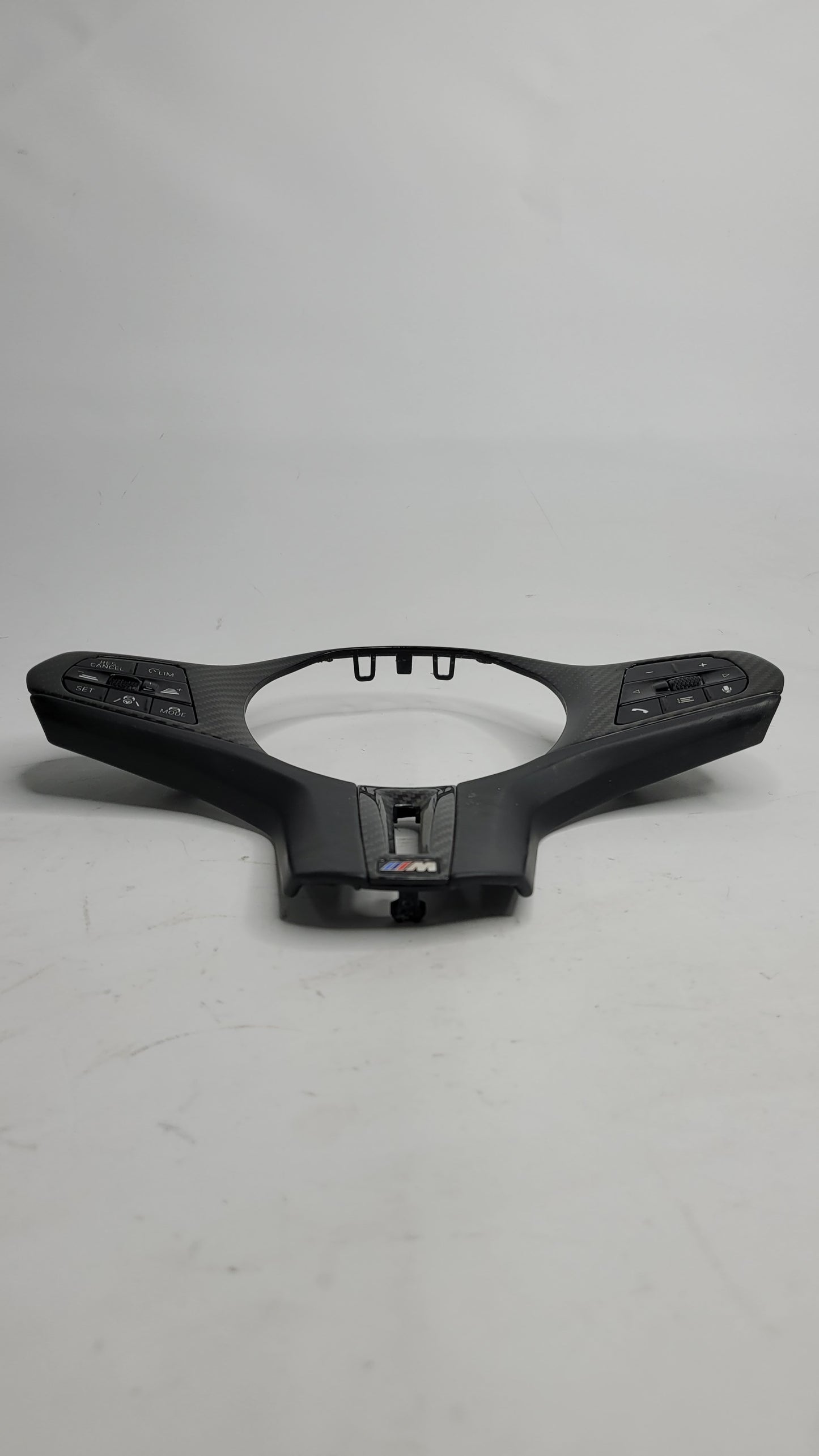 Carbon Steering Wheel Trim BMW M2 M3 M4 G87 G80 G82 With Steering Wheel Control Buttons - MPerformance.parts