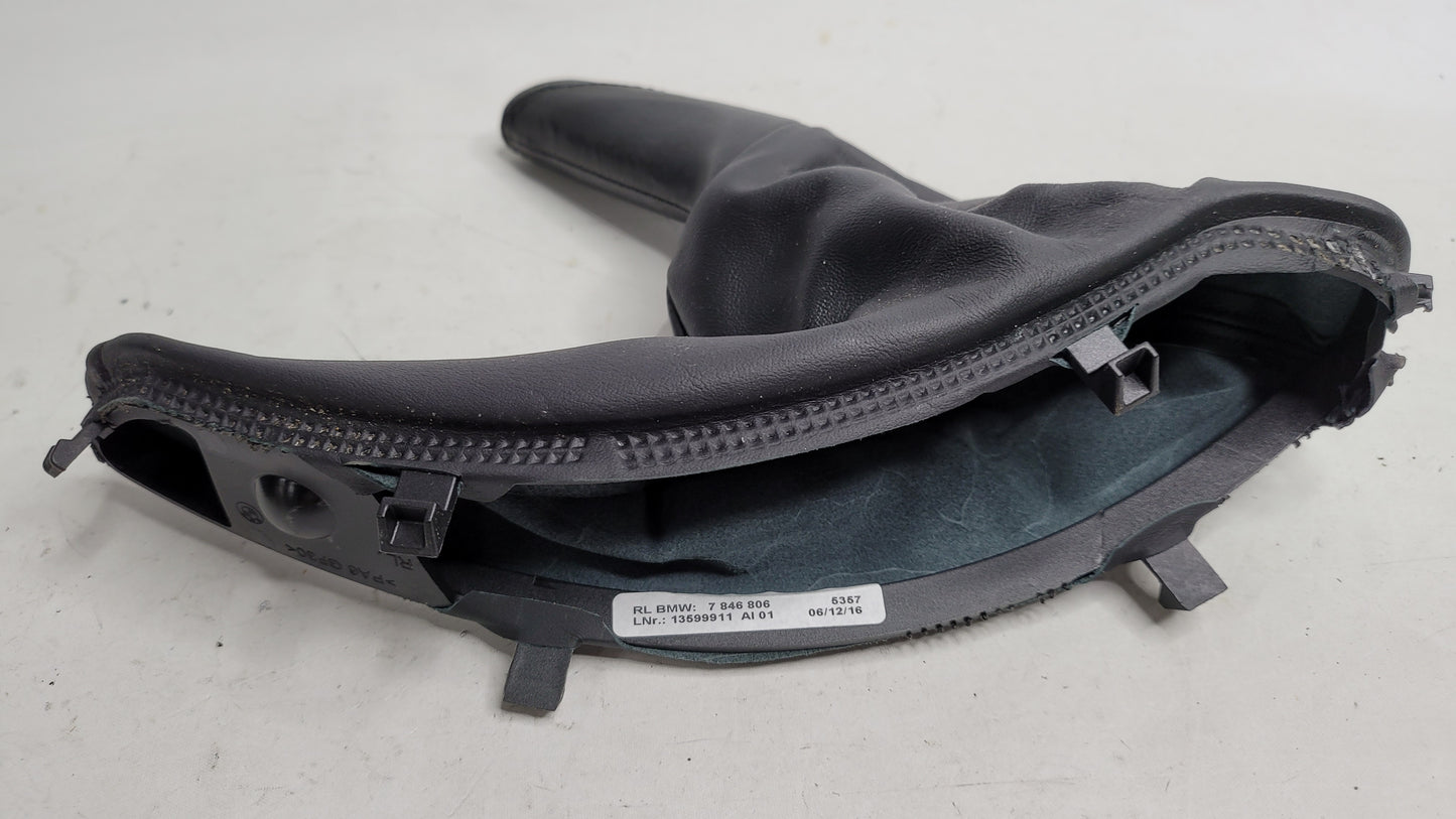BMW F80 M3 Handbrake Lever Cover Leather 7846806 - MPerformance.parts
