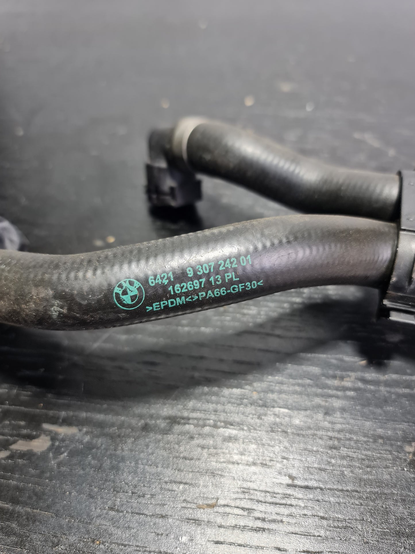 2015-2020 BMW 64-21-9-307-241 BMW 64219307241 Hose For Engine Inlet And Heater Radiator 9307241 01 - MPerformance.parts
