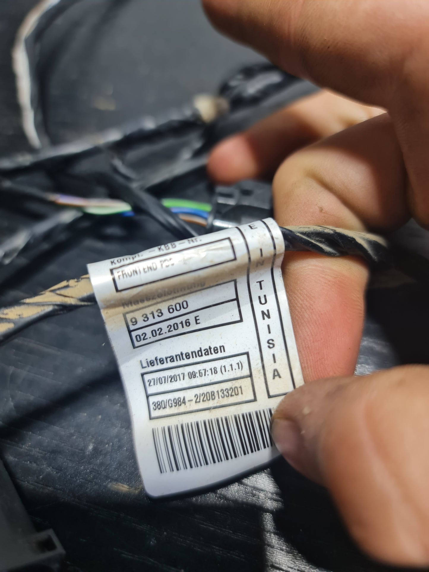 BMW F80 F82 M3 M4 Parking Distance PDC Wire Harness 61129313607 - MPerformance.parts