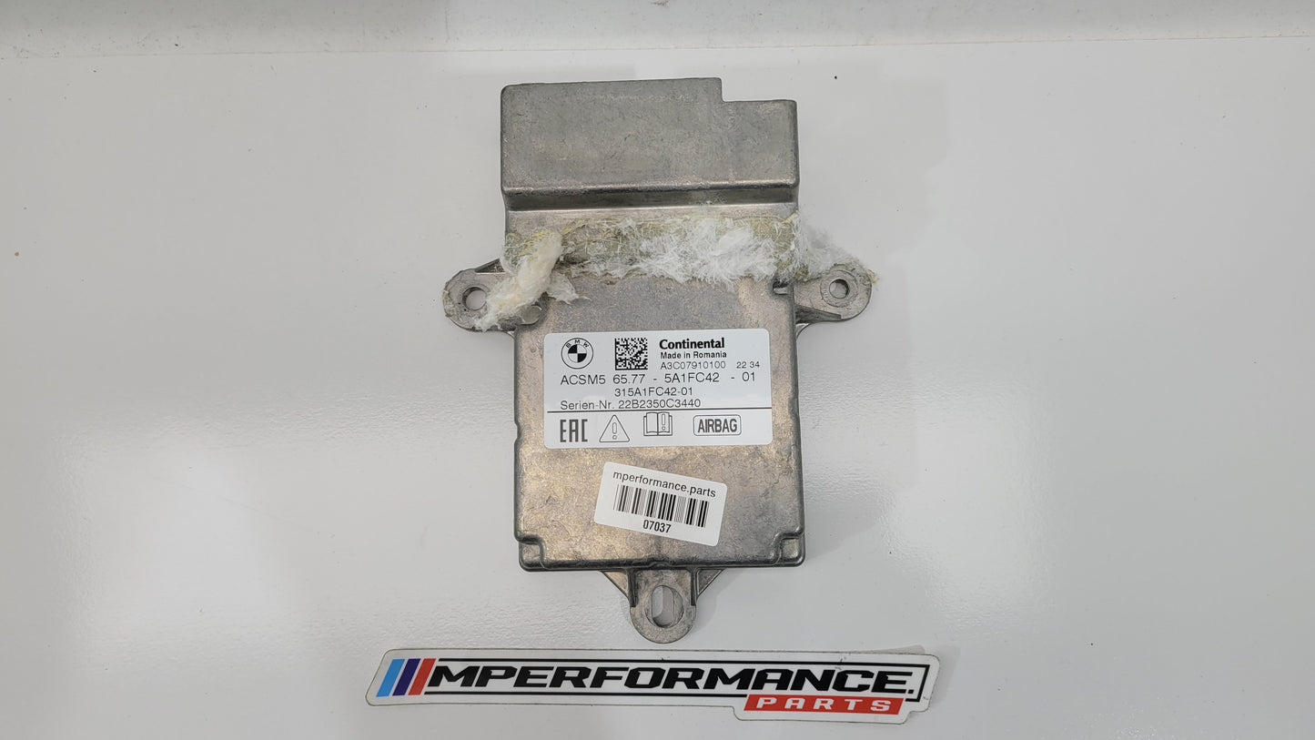 BMW 3 4 SERIES G20 G21 G22 G26 G80 AIRBAG CONTROL MODULE UNIT ECU SRS 5A1FC42
