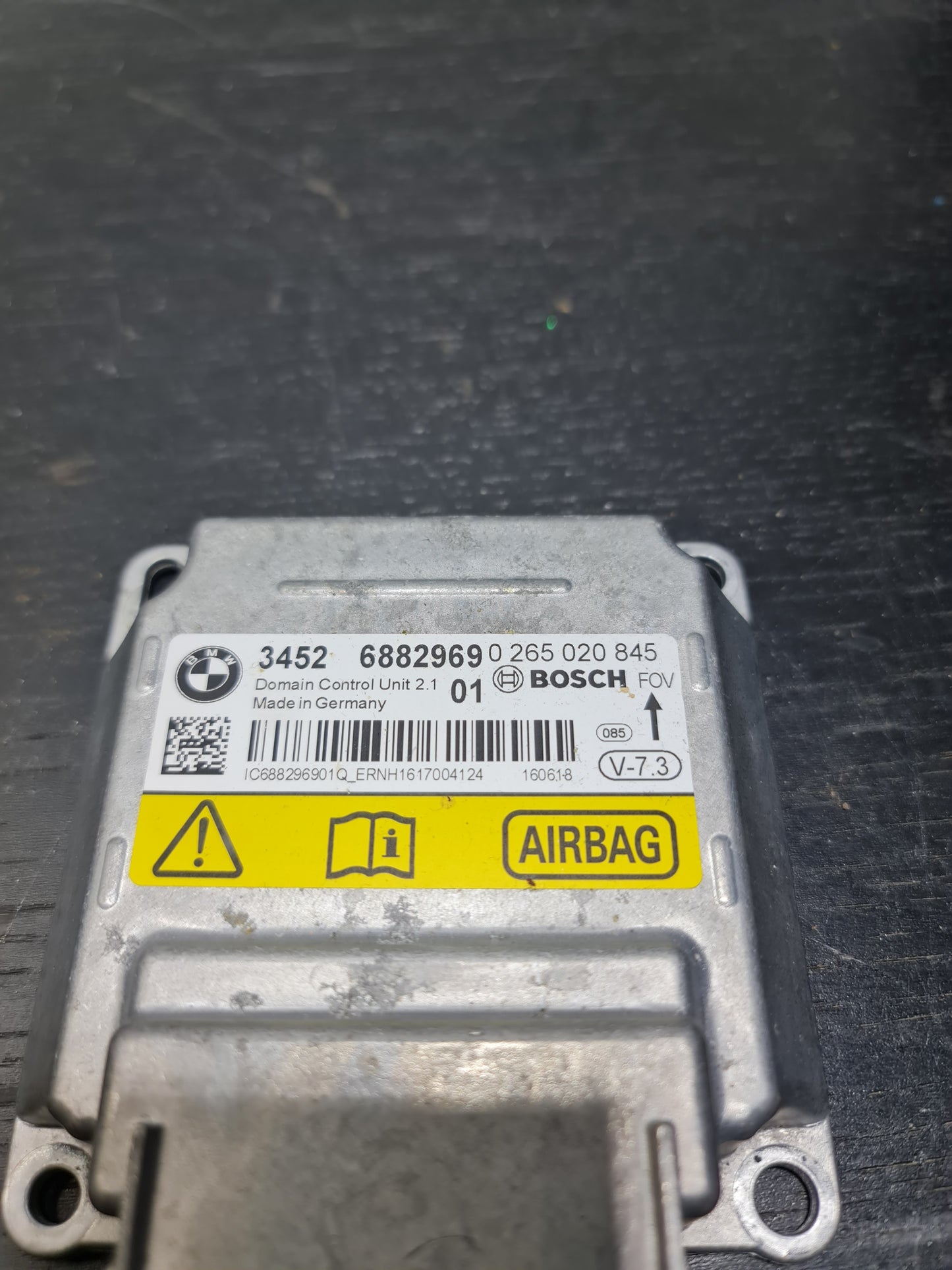 BMW M3 SERIES AIR BAG MODULE 6882969 F80 34526882969 - MPerformance.parts