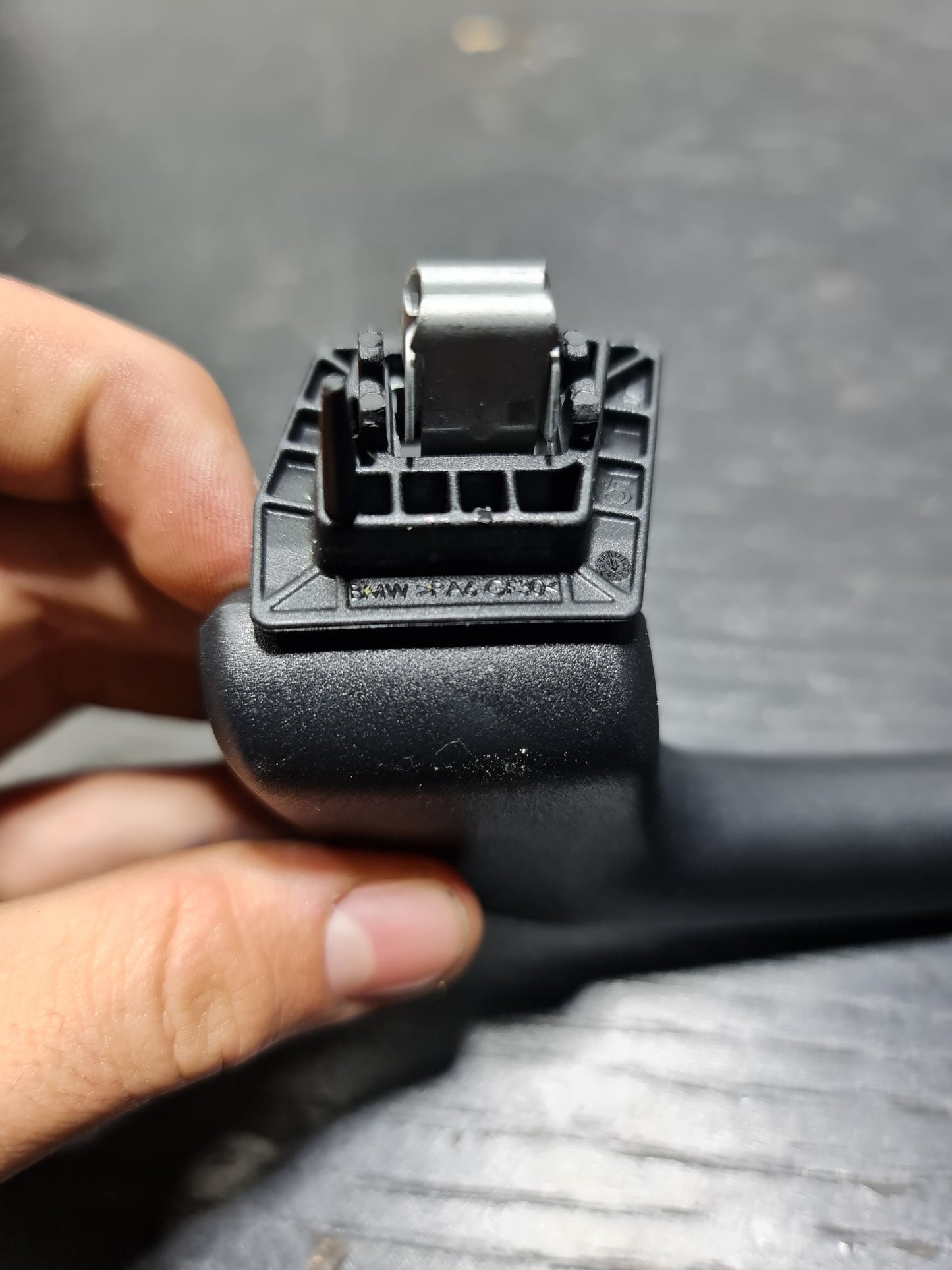 F80 Roof Grab Handle Arm Holder Black PA6GF30 - MPerformance.parts