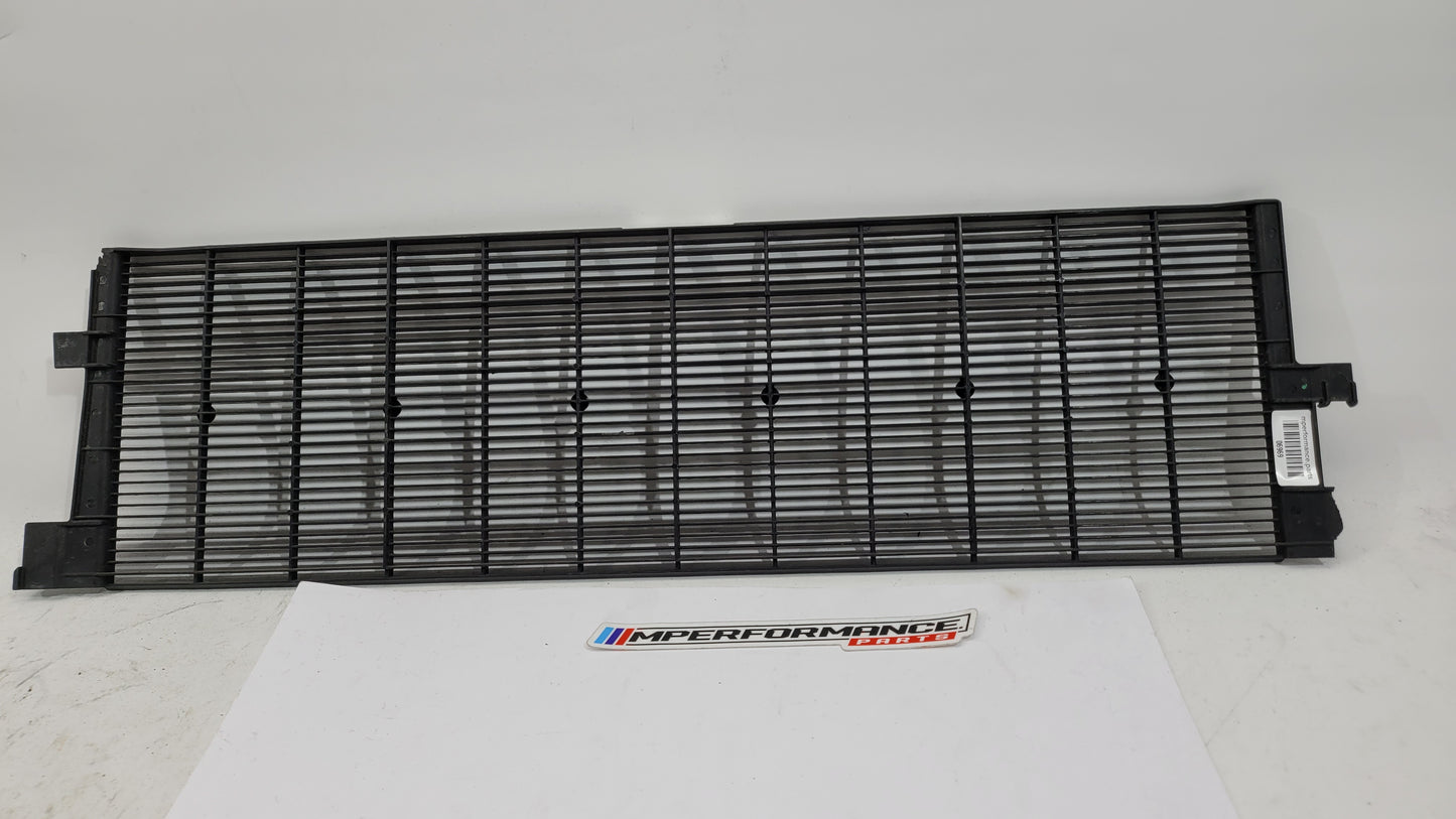 BMW G80 G82 G83 M3 M4 Competition plastic radiator cover shroud by MPerformance.parts, showing the black component with mounting points.