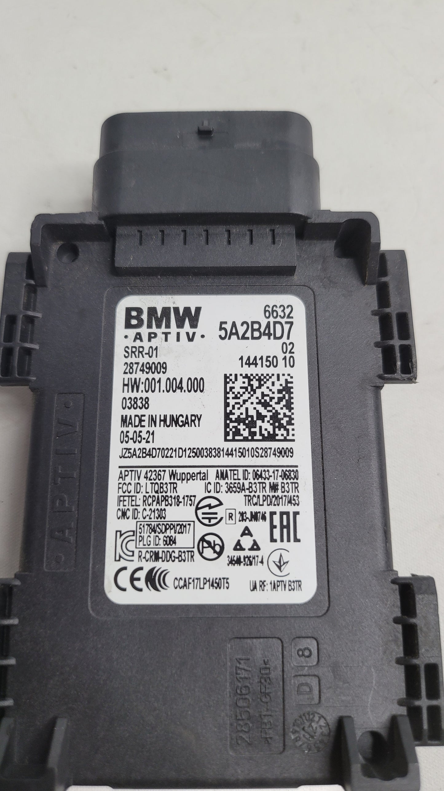 BMW F40 G80 G81 G82 G83 G30 G11 Radar Sensor Close Range SRR-01 5A2B4D7 - MPerformance.parts