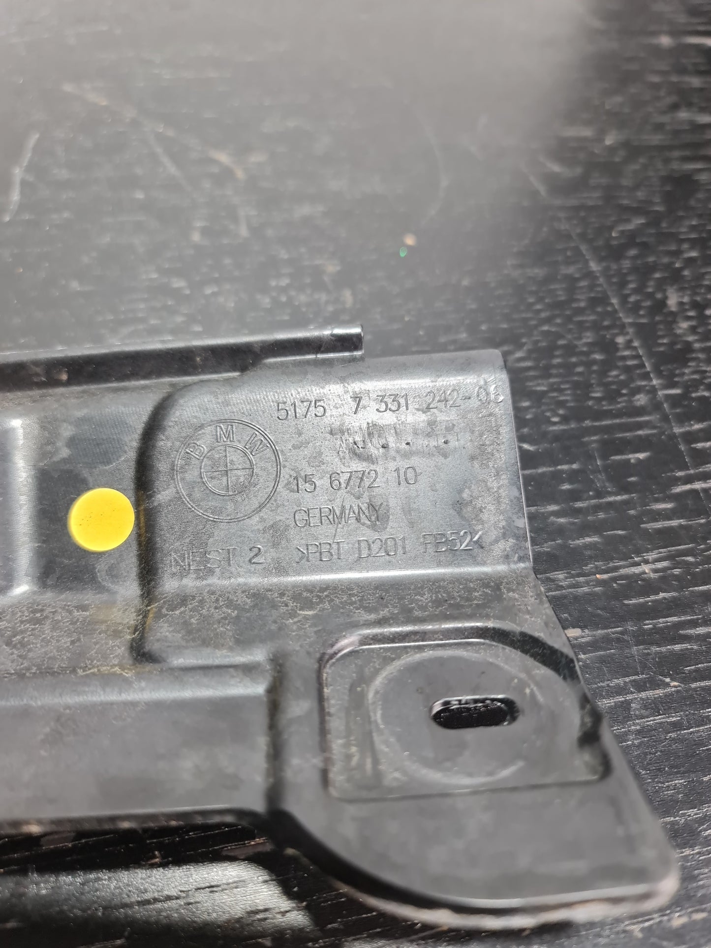 2012-2020 BMW 51-75-7-331-242 BMW 51757331242 Partition Wall, Units Compartment.,Bottom Right 7331242 - MPerformance.parts