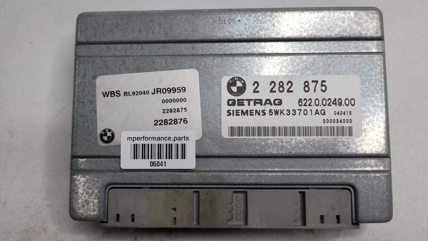 BMW E46 M3 TRANSMISSION COMPUTER CONTROL MODULE SMG TCU 2282875