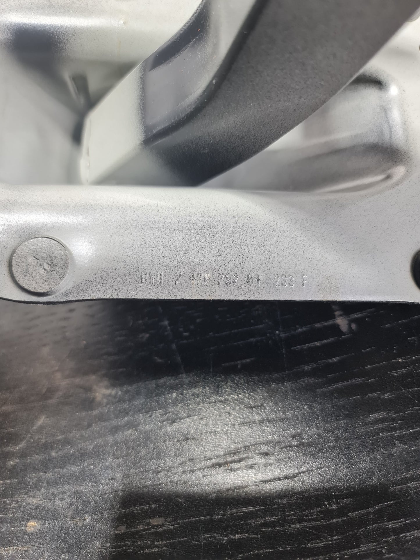 BMW F30 Boot Hinge Right O/S Trunk Tailgate Mineral Grey Metallic B39 7420782 - MPerformance.parts