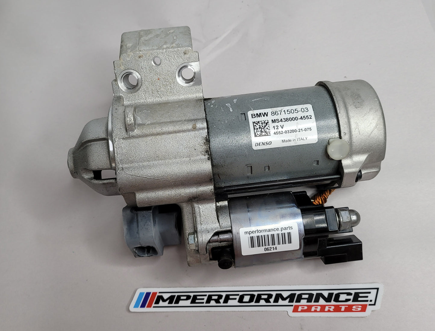 BMW G SERIES ENGINE STARTER MOTOR 8671505 - MPerformance.parts