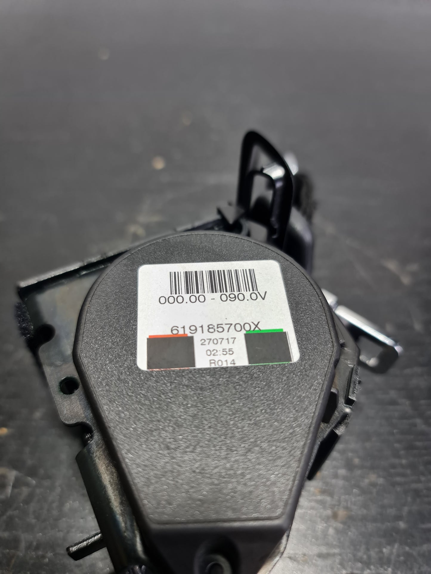 BMW F30 F80 Rear Centre Upper Seat Belt 72117259395 7259395 619185700X - MPerformance.parts