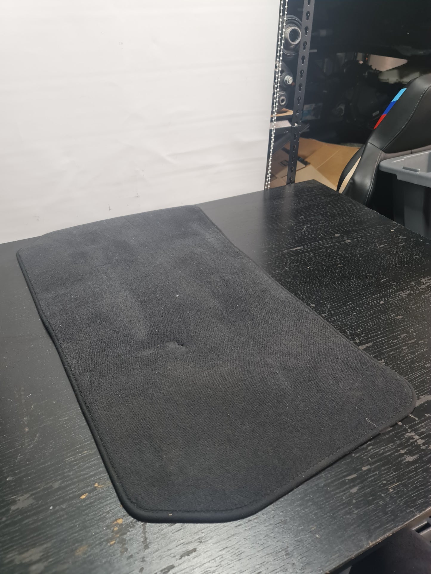 Genuine BMW M3 G80 Velour Carpet Floor Mats Charcoal 7481639-07 - MPerformance.parts