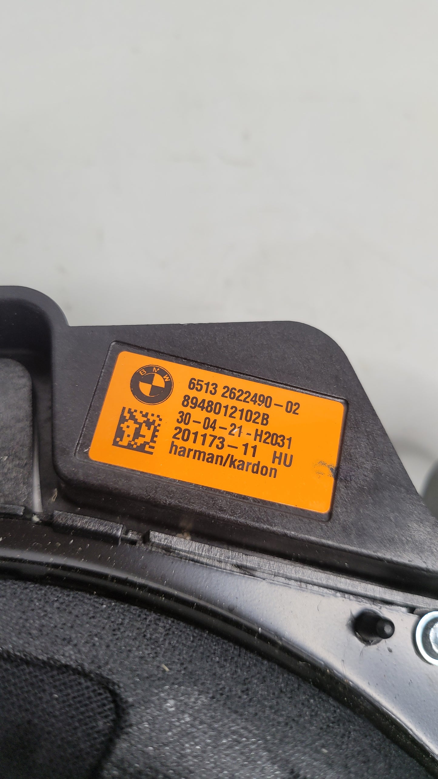 BMW M3 M4 G80 G82 G83 Right Side Central Bass Subwoofer 2622490 - MPerformance.parts