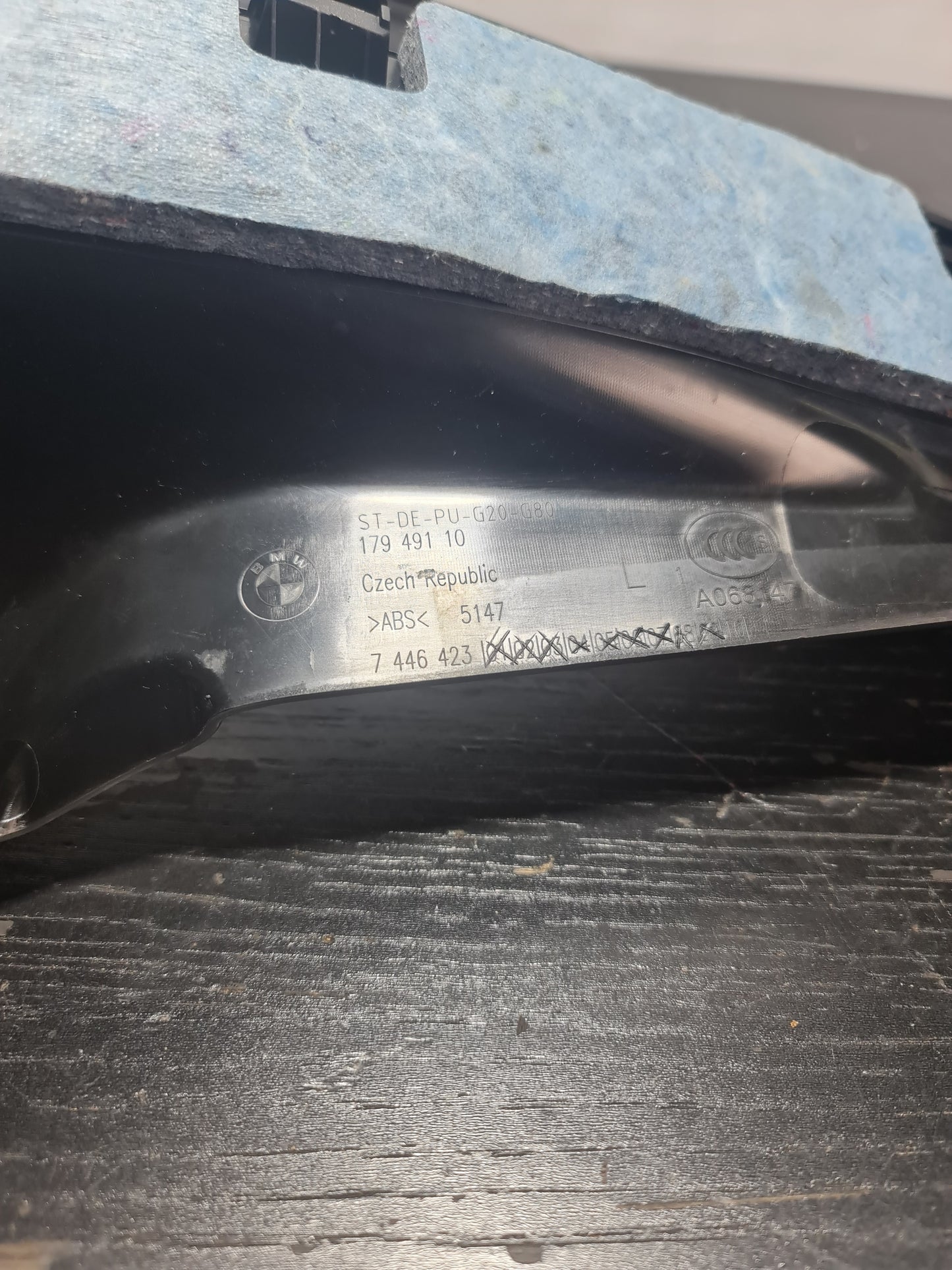 BMW G21 3er G20 Cover Strip Step Rear Inside Left 7446423 7482287 - MPerformance.parts