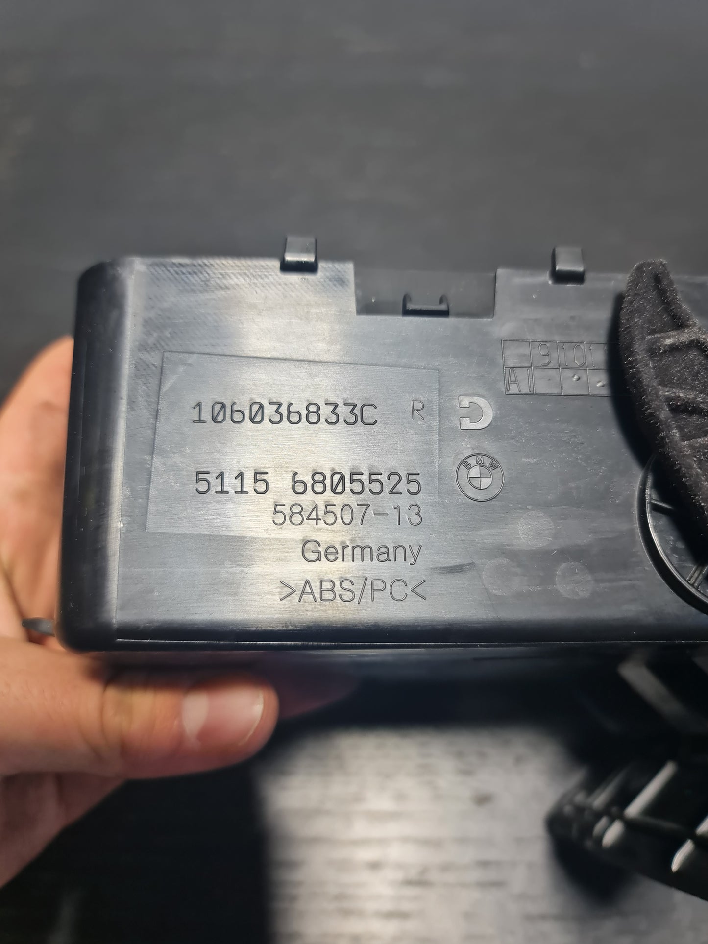 BMW M3 COMPETITION G80 OEM LOWER DASH COIN POCKET 584507-13 - MPerformance.parts