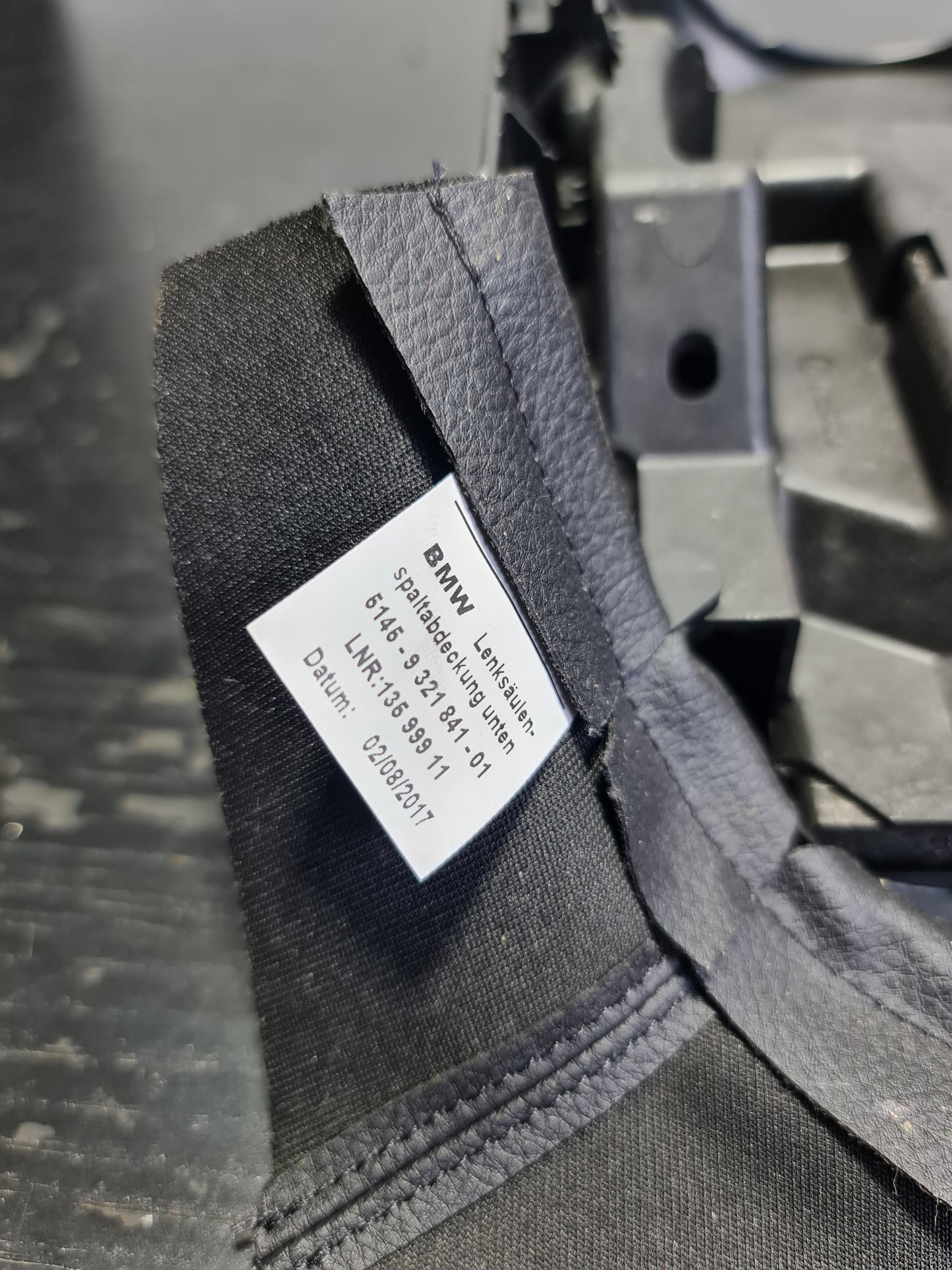 BMW F20 F22 F30 F31 F32 Lower Bootom Steering Column Trim Cover 9321841 01 51469321841 - MPerformance.parts