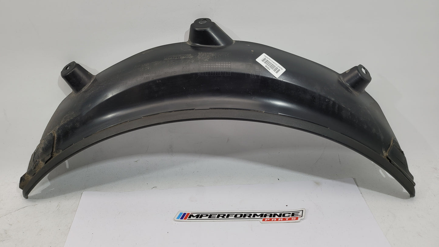 BMW M3 G80 G81 rear side wheel arch trim flaring in black, showcasing the sleek, custom-fit design for enhanced vehicle appearance.