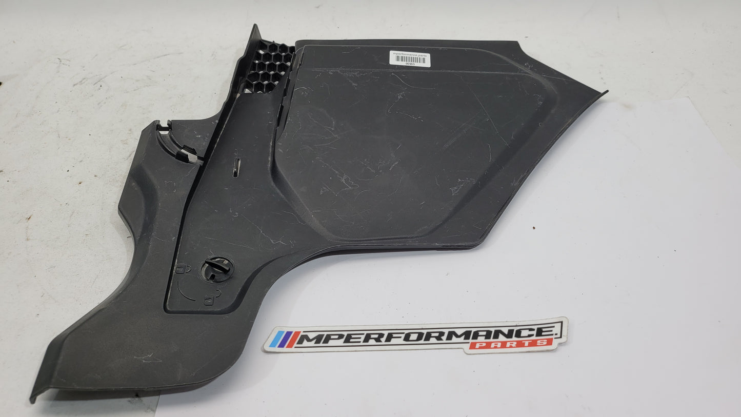 BMW M3 M4 G80 G82 G83 scuttle cover panel trim cover right side, replacement part for vehicle interior or exterior.