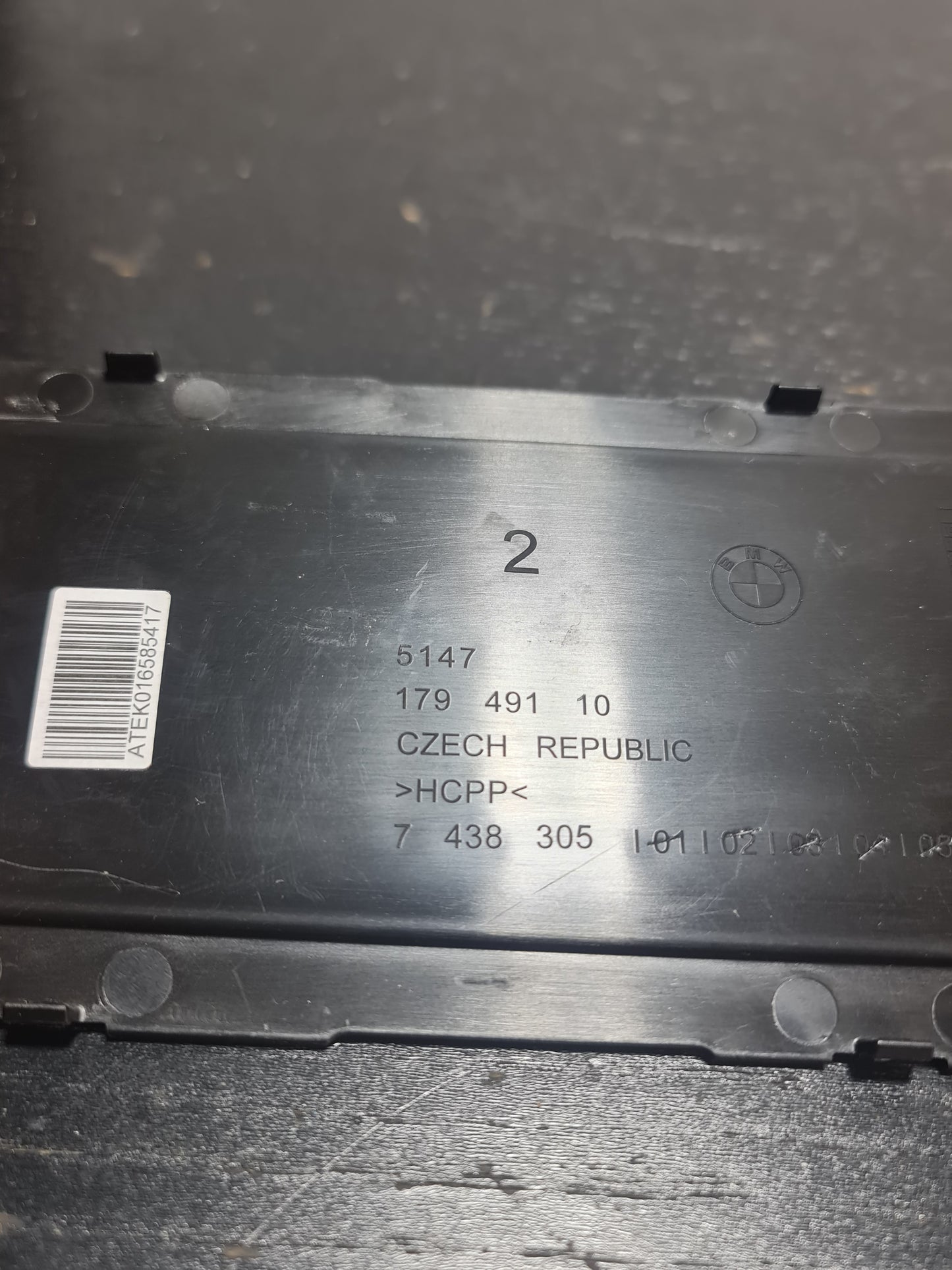 BMW G80 M3 Cover Storage Compartment 7438305 - MPerformance.parts