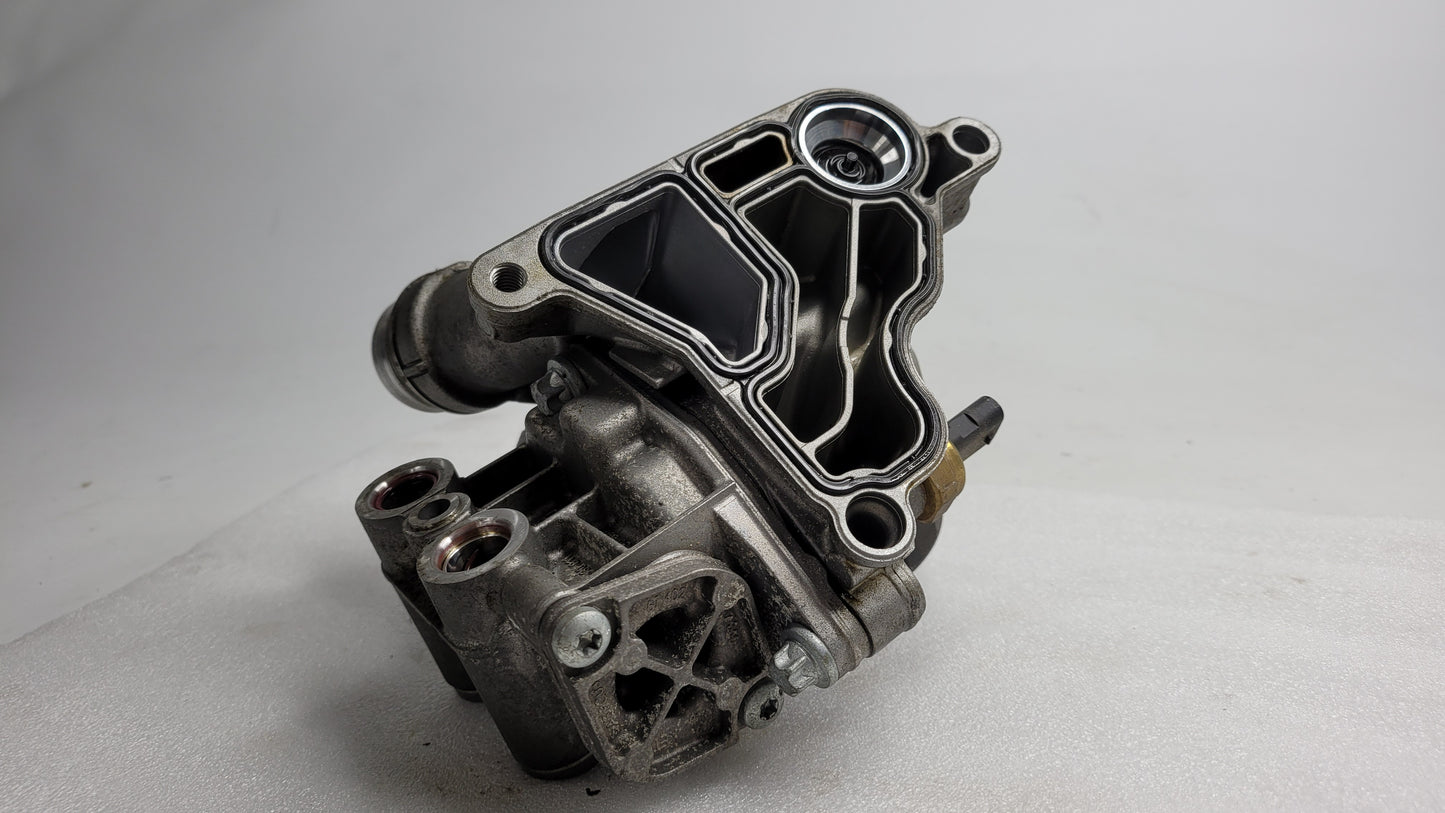 BMW M2 F87 M3 F80 M4 F82 F83 thermostat oil housing oil housing 7850293 - MPerformance.parts